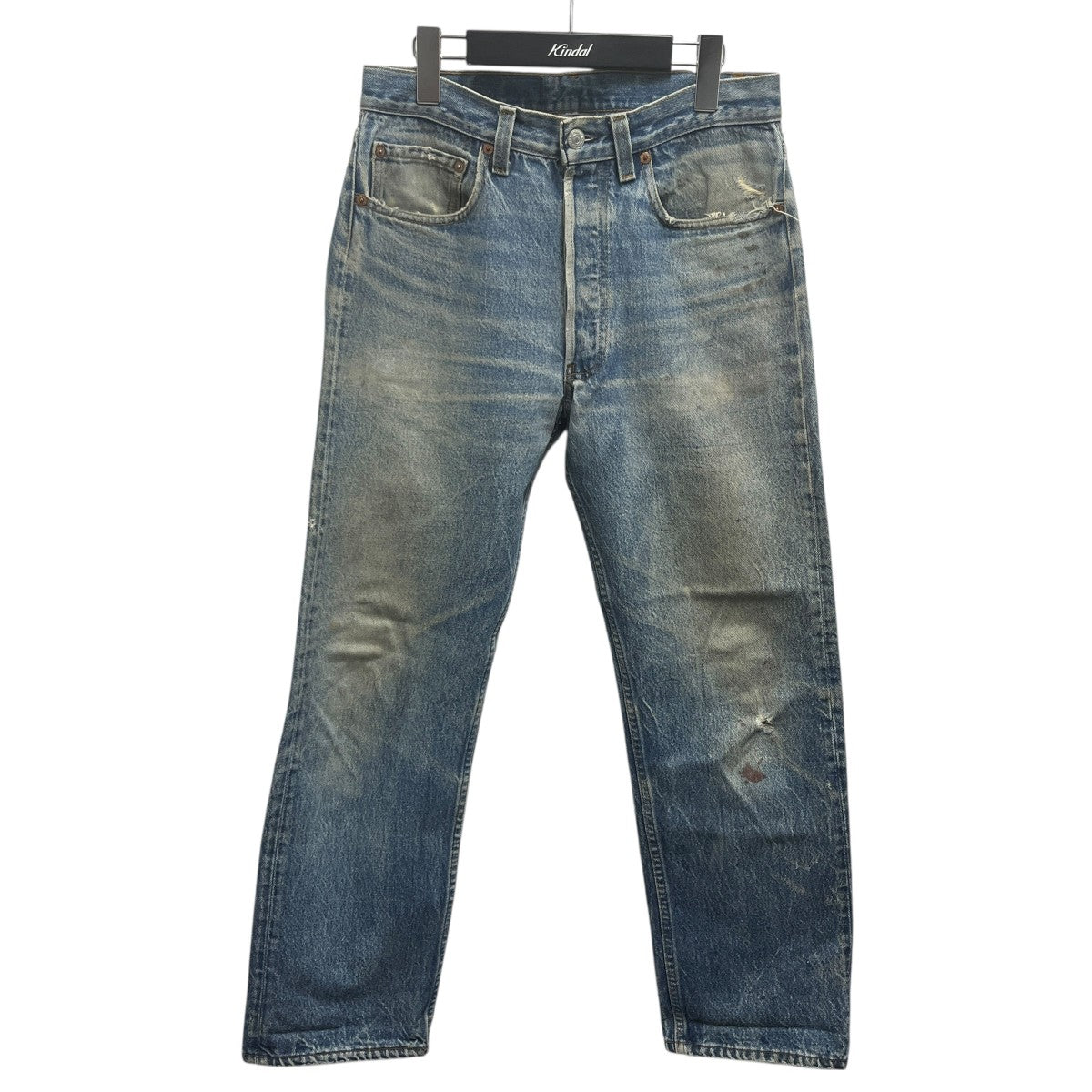LEVI’S USA製501インディゴデニムジャケット 古着・中古-1枚目のアイテム画像