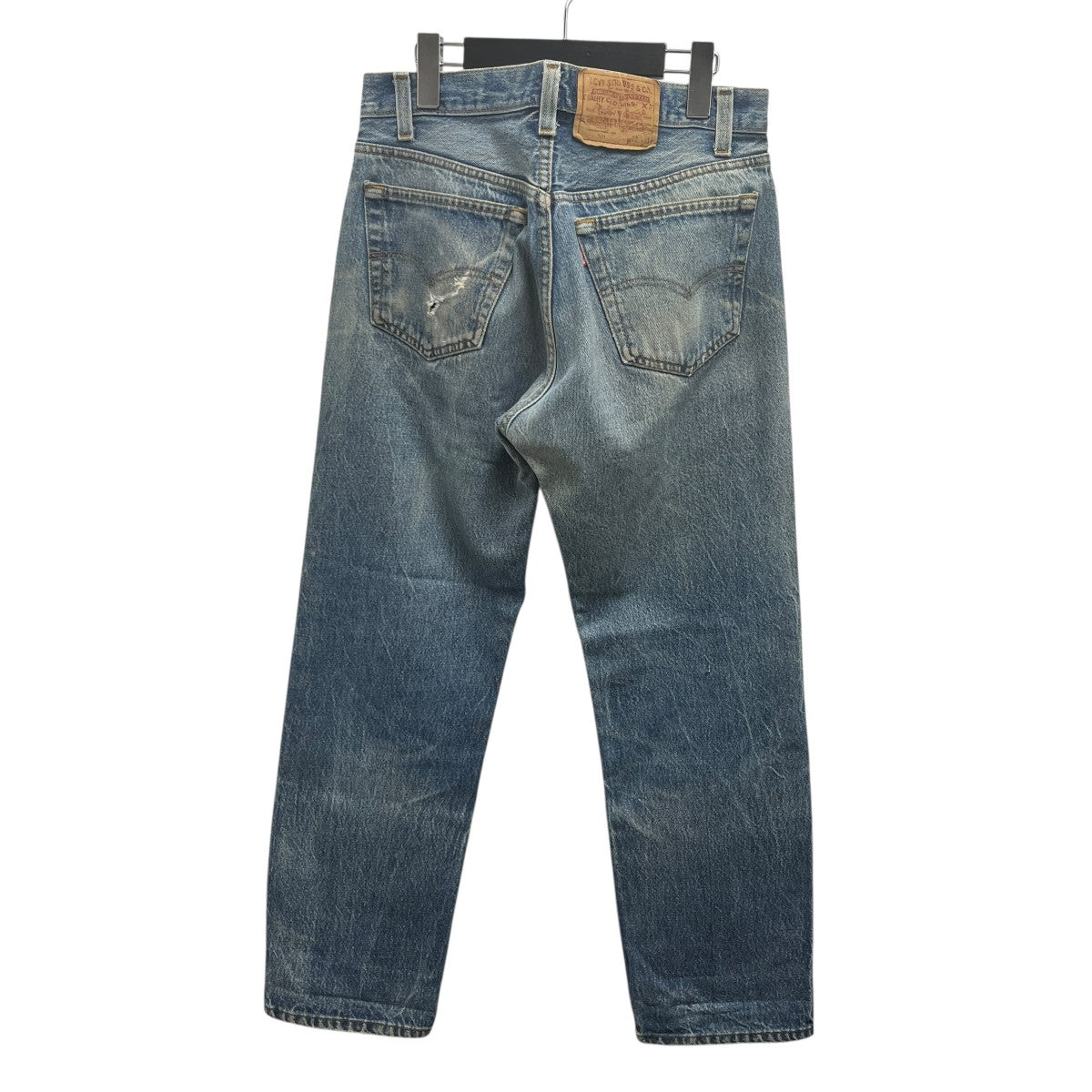 LEVI’S USA製501インディゴデニムジャケット 古着・中古-2枚目のアイテム画像