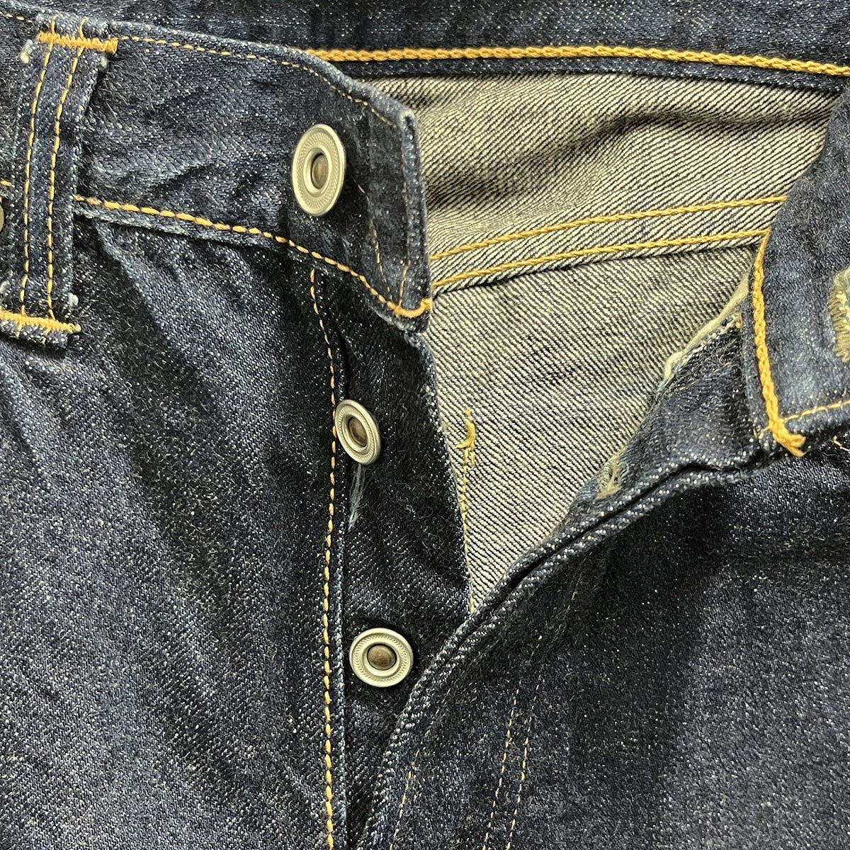WAREHOUSE インディゴパンツ 古着・中古-5枚目のアイテム画像