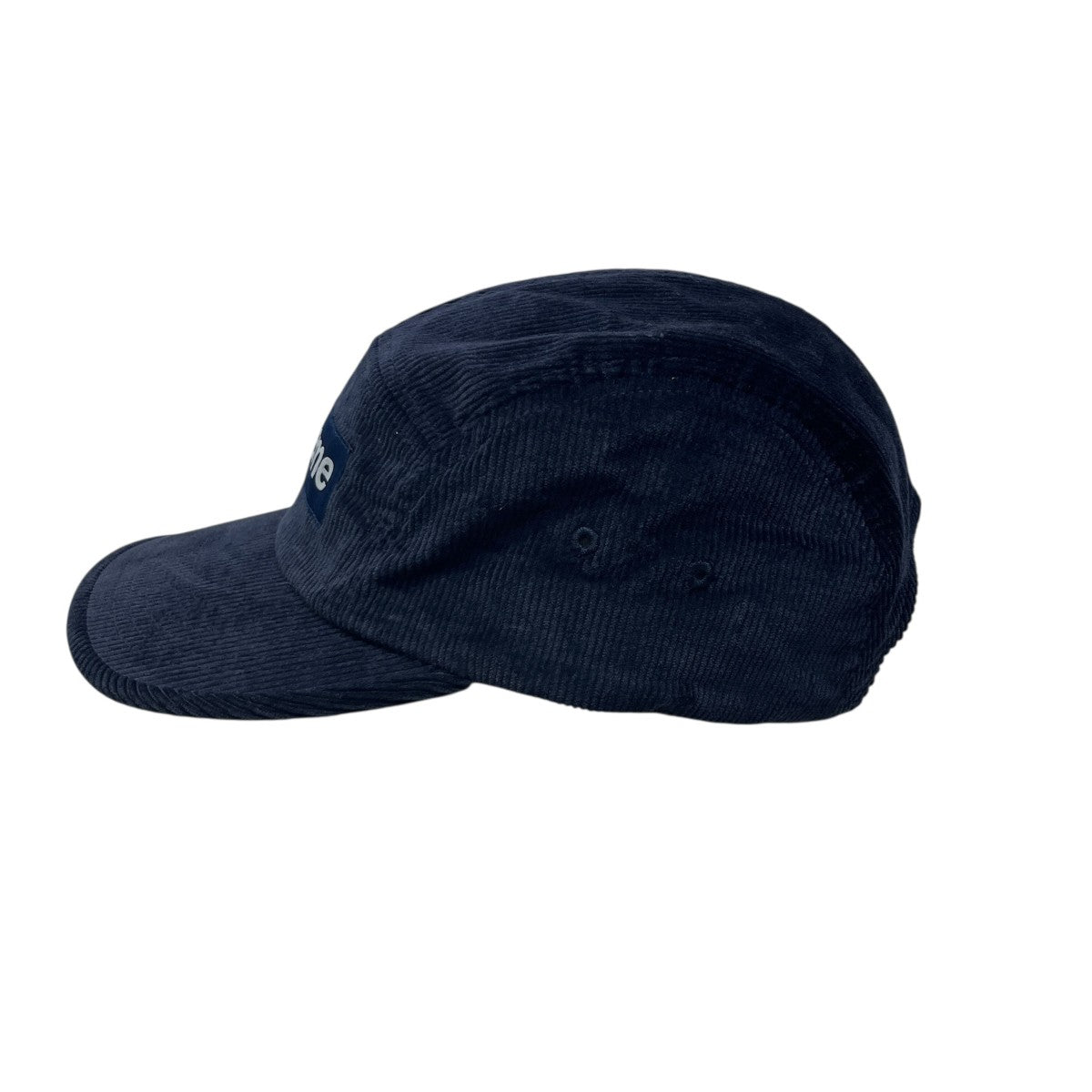 Supreme×LORO PIANA 22AWCorduroy Camp Cap ネイビー｜【公式