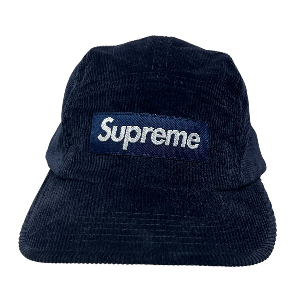 Supreme×LORO PIANA 22AWCorduroy Camp Cap ネイビー｜【公式
