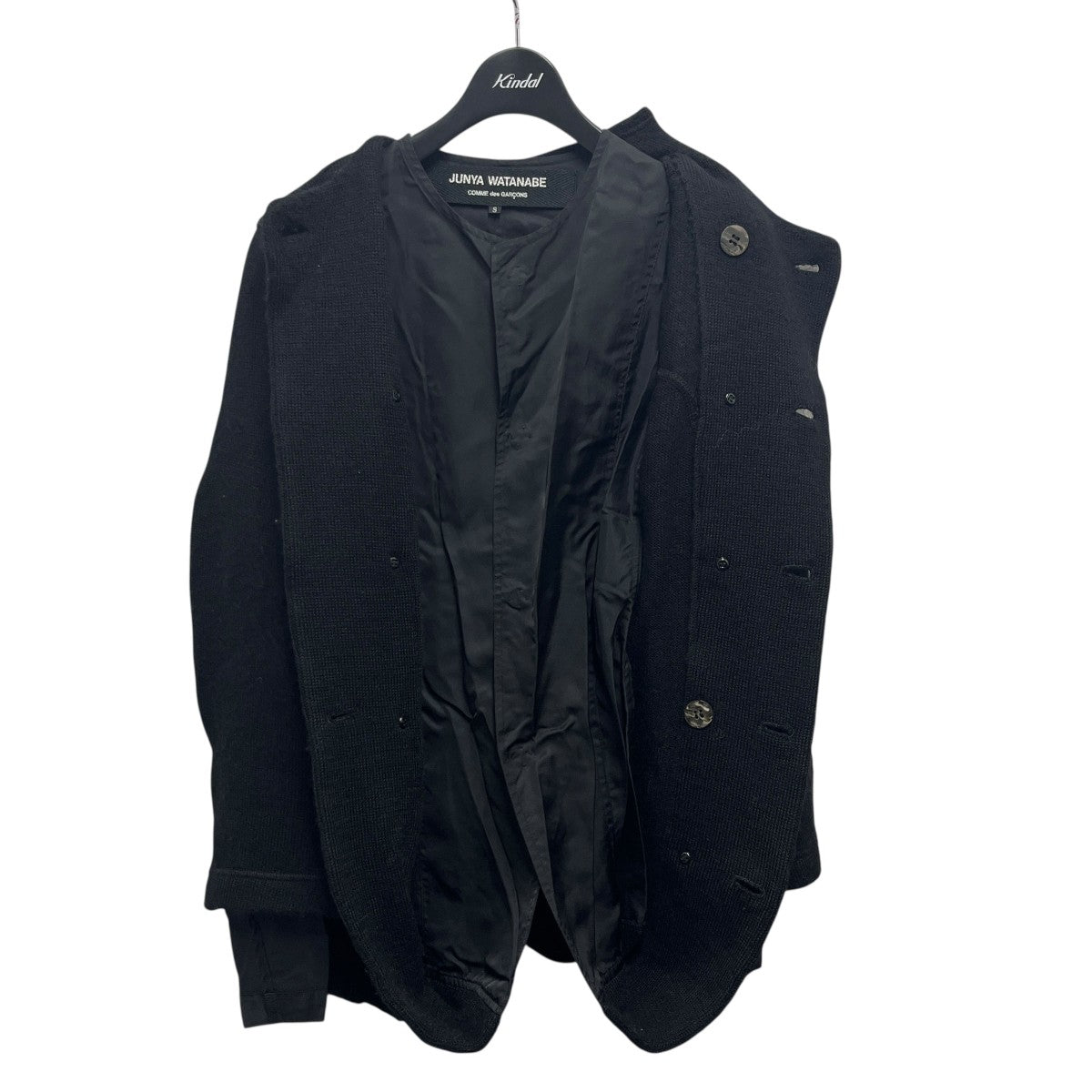 JUNYA WATANABE CDG ドッキングシャツカーディガンJT-J024 古着・中古-3枚目のアイテム画像