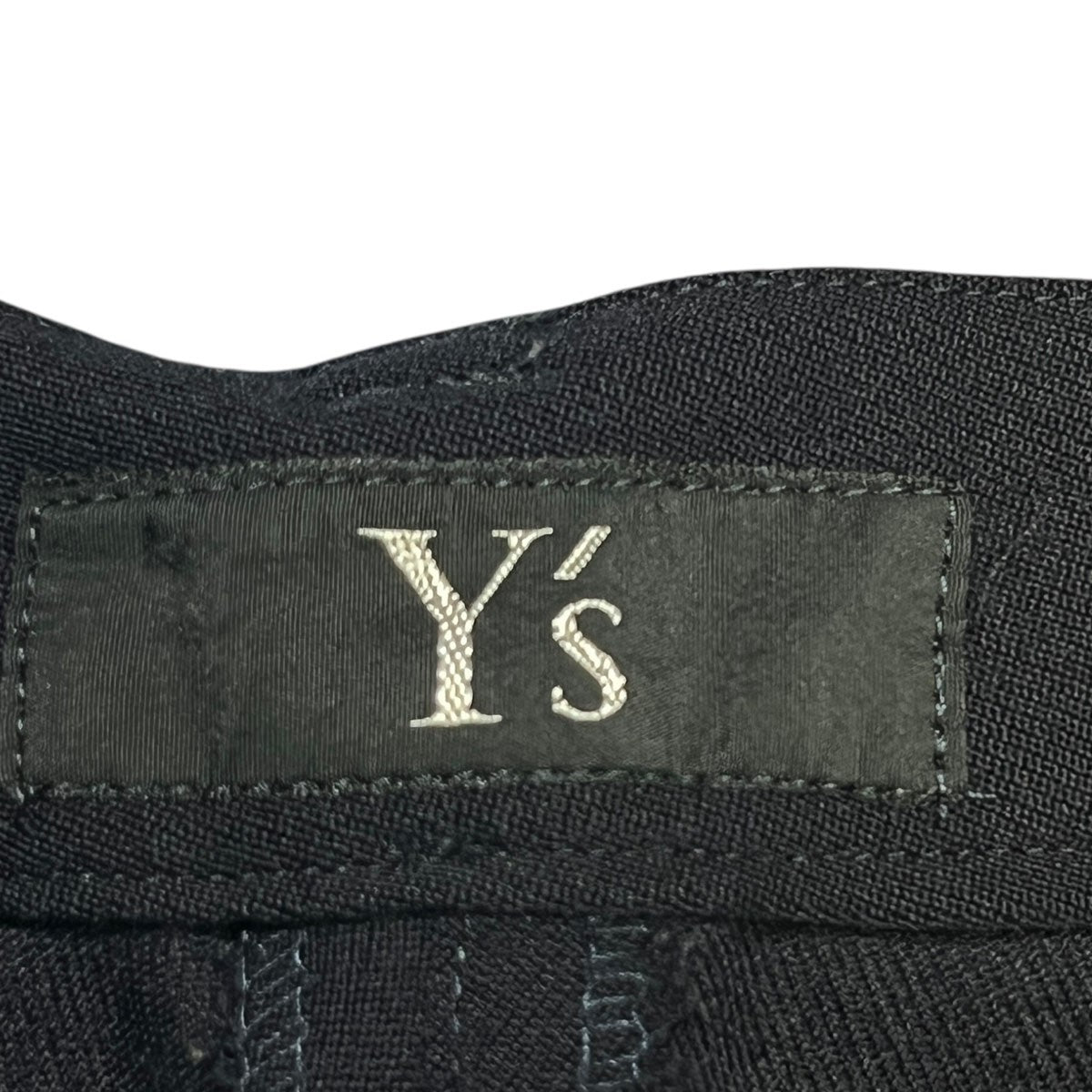 Y’s 裾ジップウールパンツYF-P01-106 古着・中古-4枚目のアイテム画像