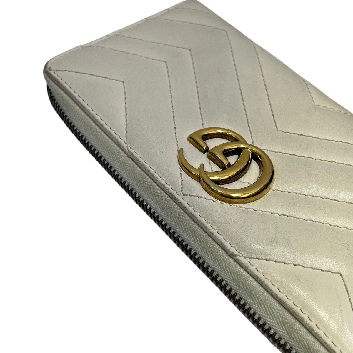 GUCCI(グッチ) マーモント ジップアラウンドウォレット長財布443123