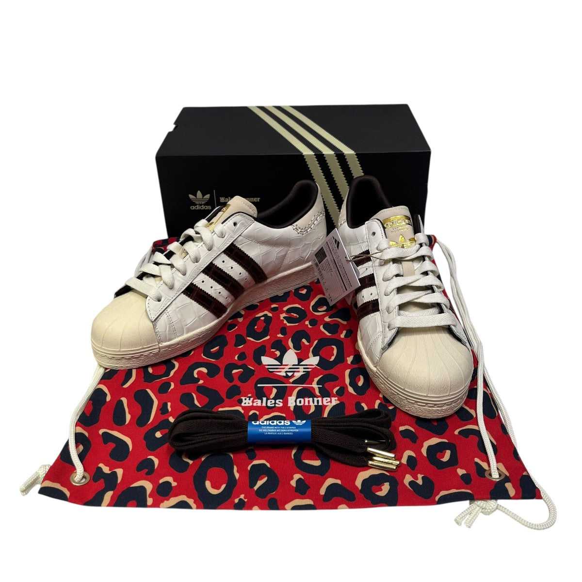 adidas×WALES BONNER SUPERSTAR スニーカーKH8797 古着・中古-1枚目のアイテム画像