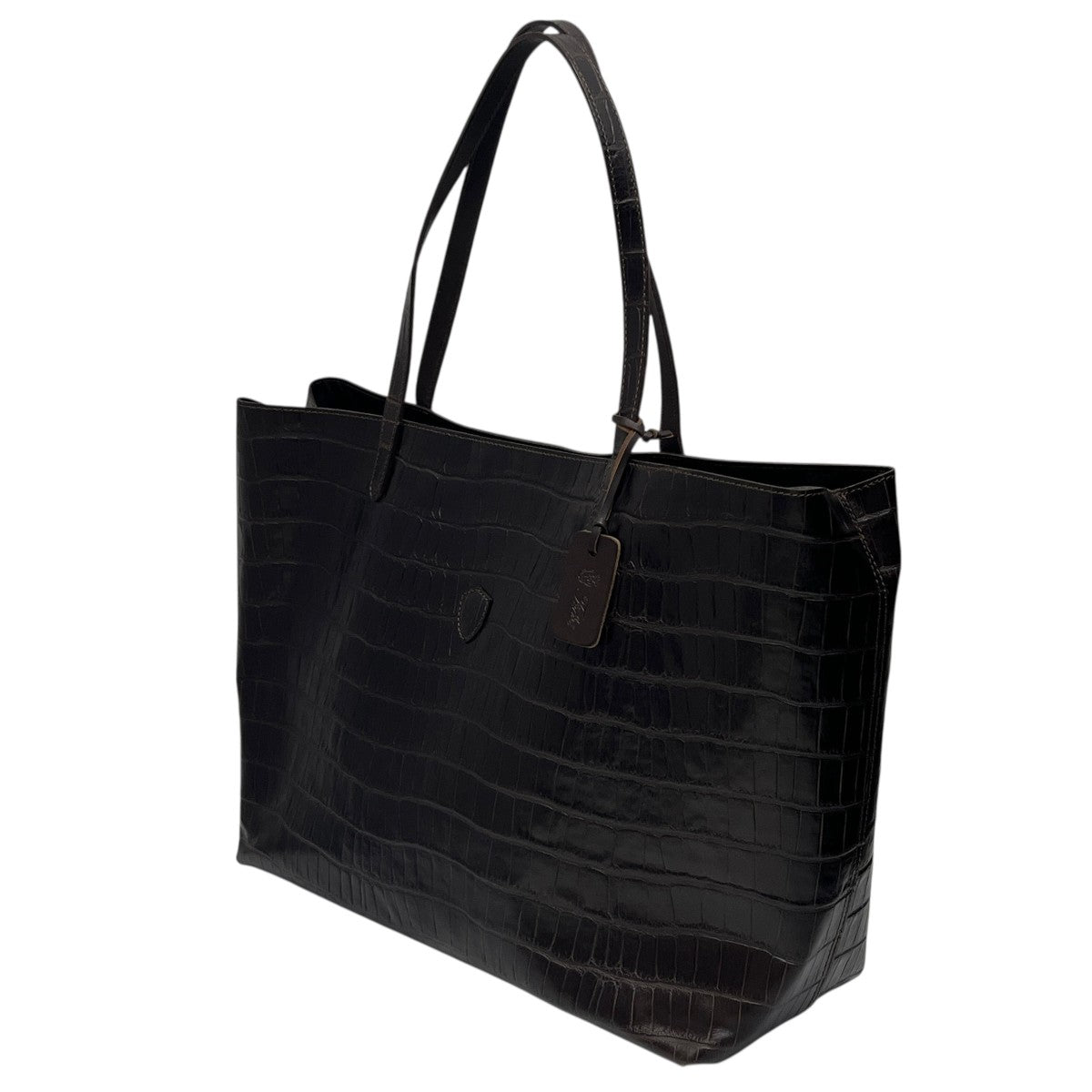 Felisi(フェリージ) クロコ型押しレザートート15-20 15-20 ブラウン