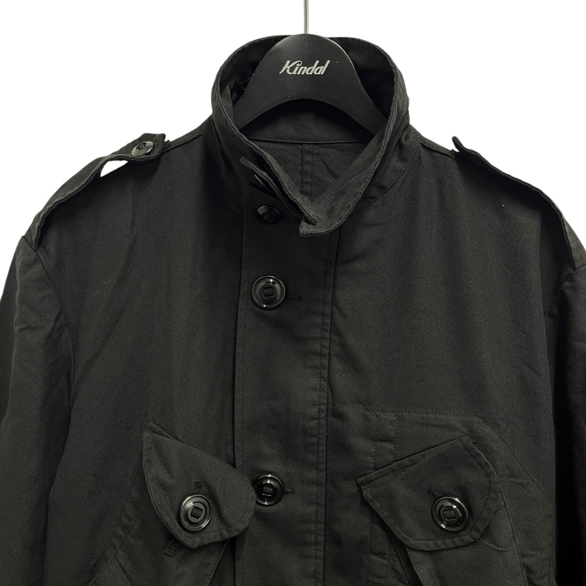 Canadian Army コンバットジャケット BLACK染め 古着・中古-3枚目のアイテム画像