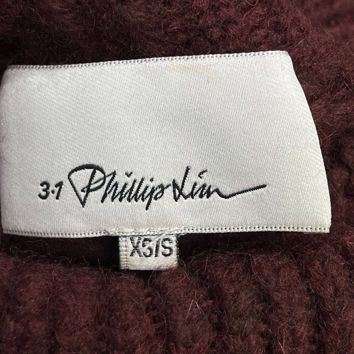 3．1 phillip lim ウールニットベスト 古着・中古-3枚目のアイテム画像