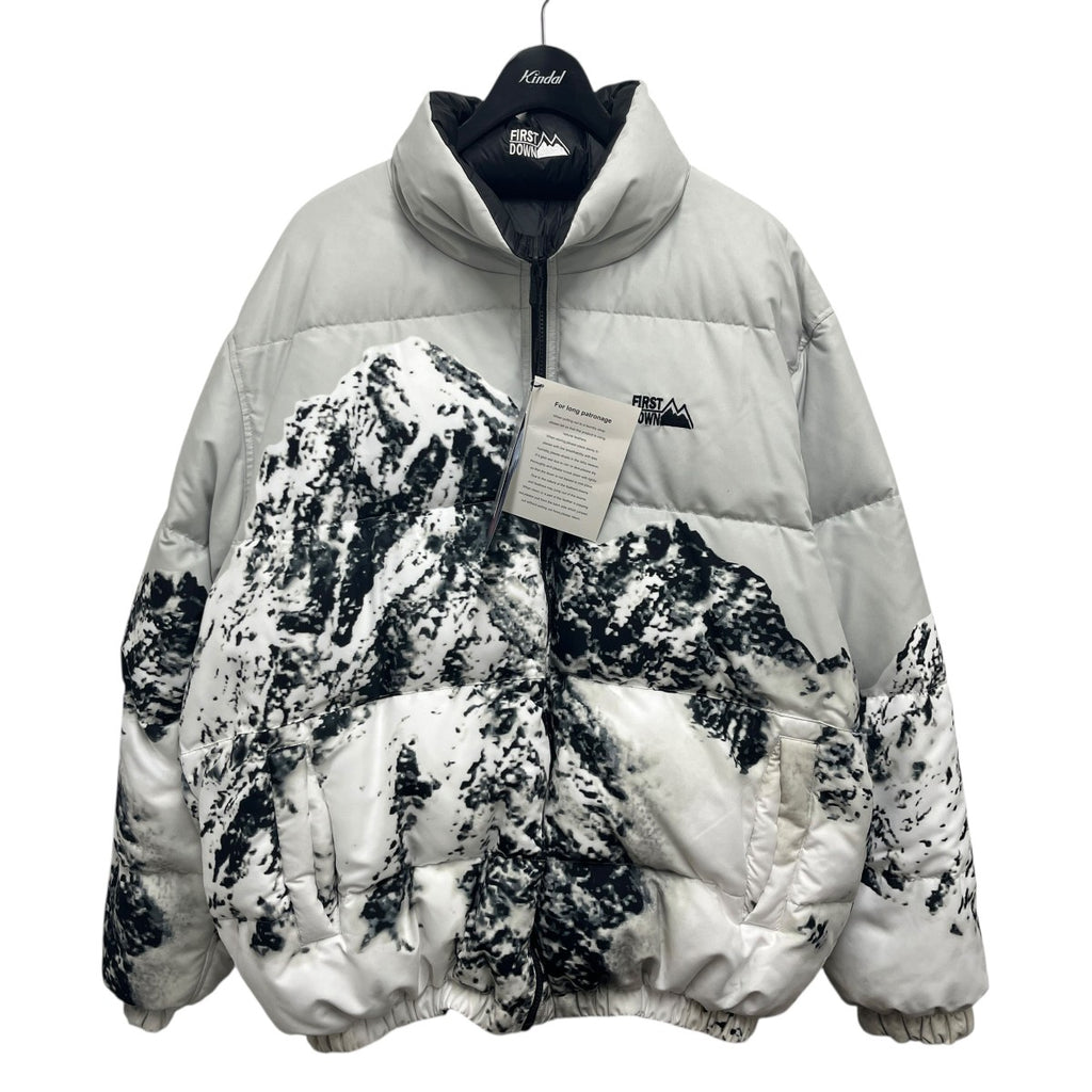 FIRST DOWN×Weber 数量限定雪山リバーシブルダウンジャケット6425510 