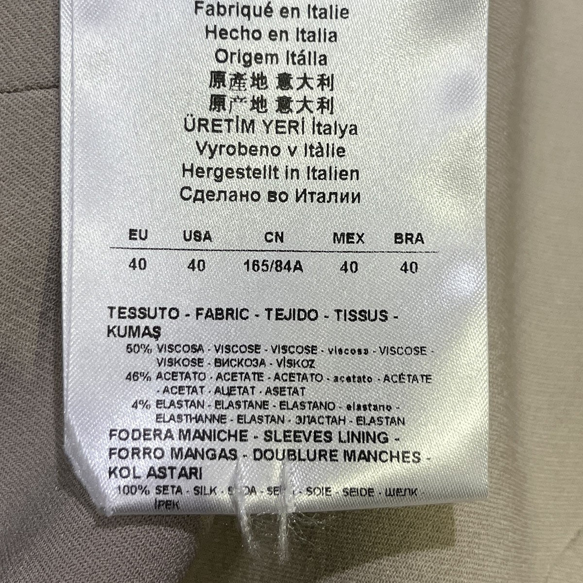 GIORGIO ARMANI ダブルプレストジャケット0SHGG0G1 T01PM 古着・中古-7枚目のアイテム画像