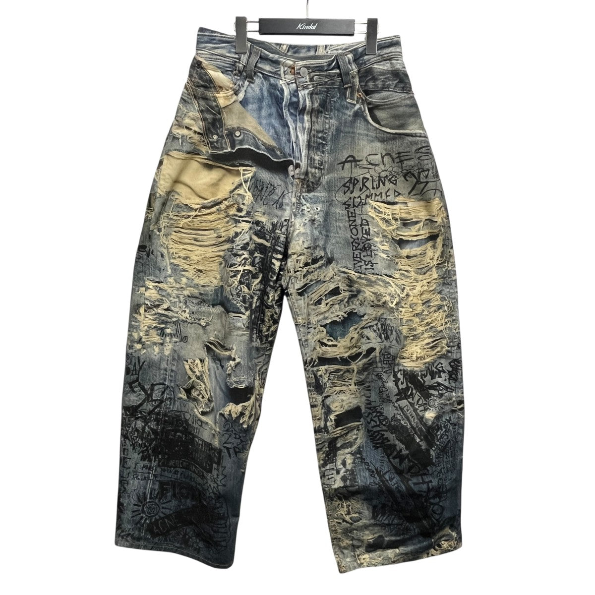 ACNE STUDIOS(アクネストゥディオズ) SUPER BAGGY FIT JEANS 転写