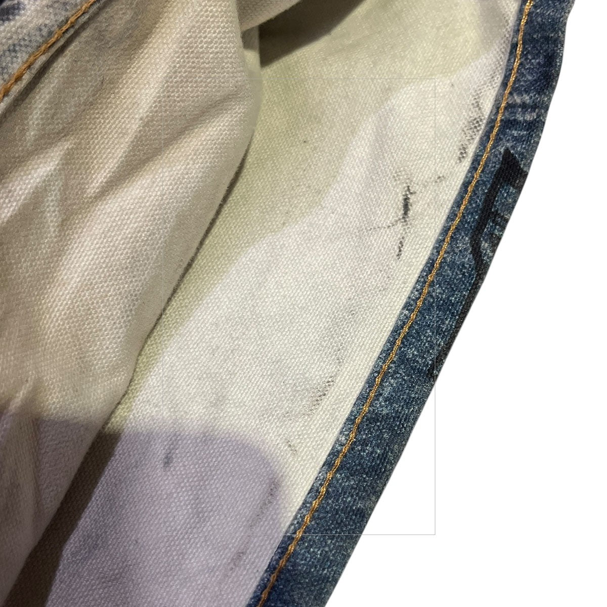 ACNE STUDIOS(アクネストゥディオズ) SUPER BAGGY FIT JEANS 転写
