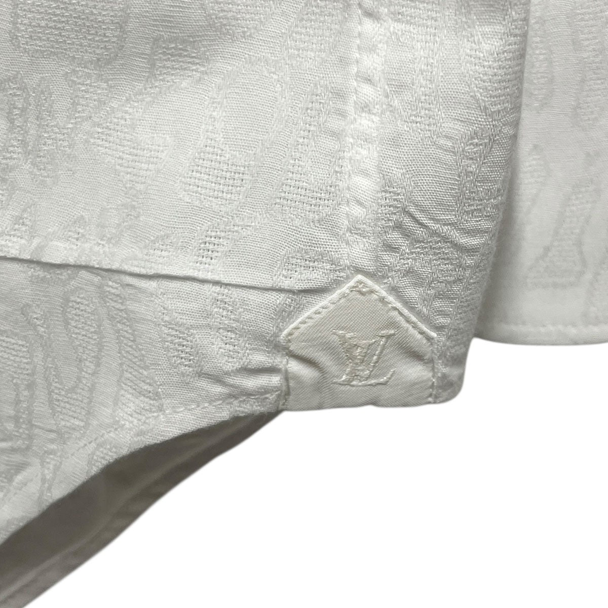 LOUIS VUITTON グラフィック ジャガードロングスリーブシャツRM232F TE8 HPS9PW 古着・中古-3枚目のアイテム画像