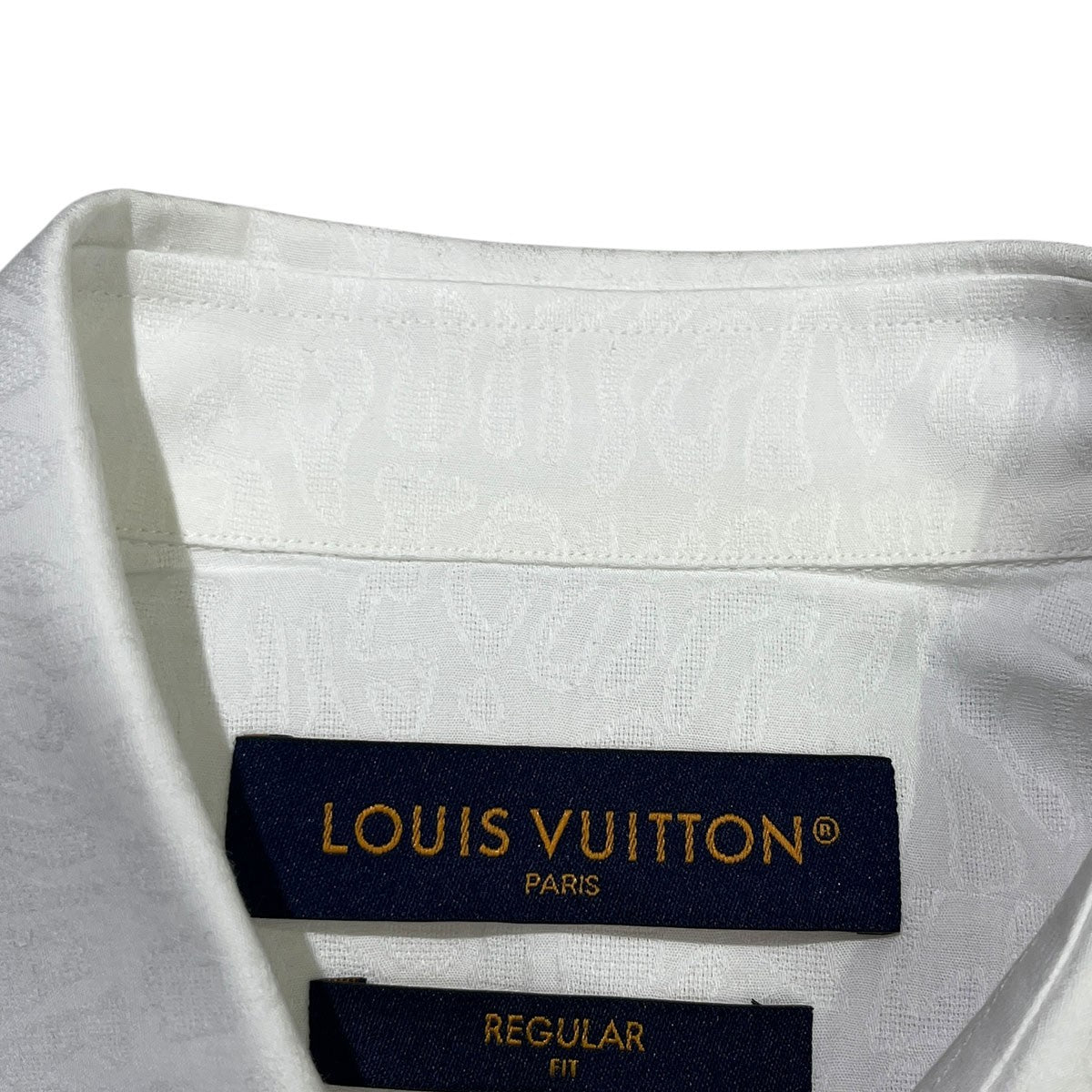 LOUIS VUITTON グラフィック ジャガードロングスリーブシャツRM232F TE8 HPS9PW 古着・中古-5枚目のアイテム画像