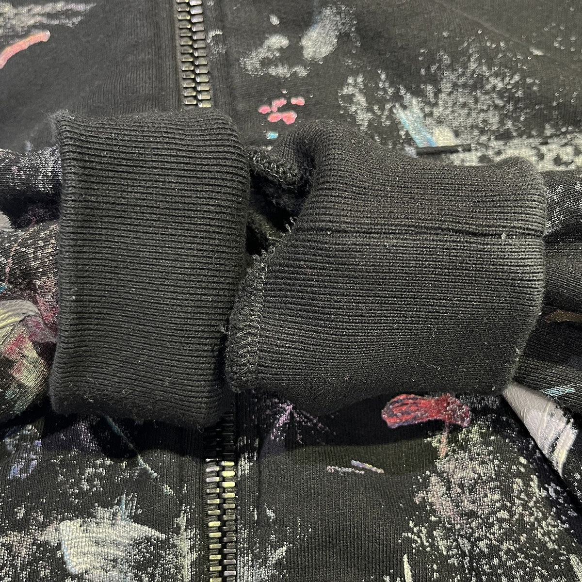 OFFWHITE Diag Galaxy Brushed Zip HoodieパーカーOMBB003F17619030 古着・中古-6枚目のアイテム画像