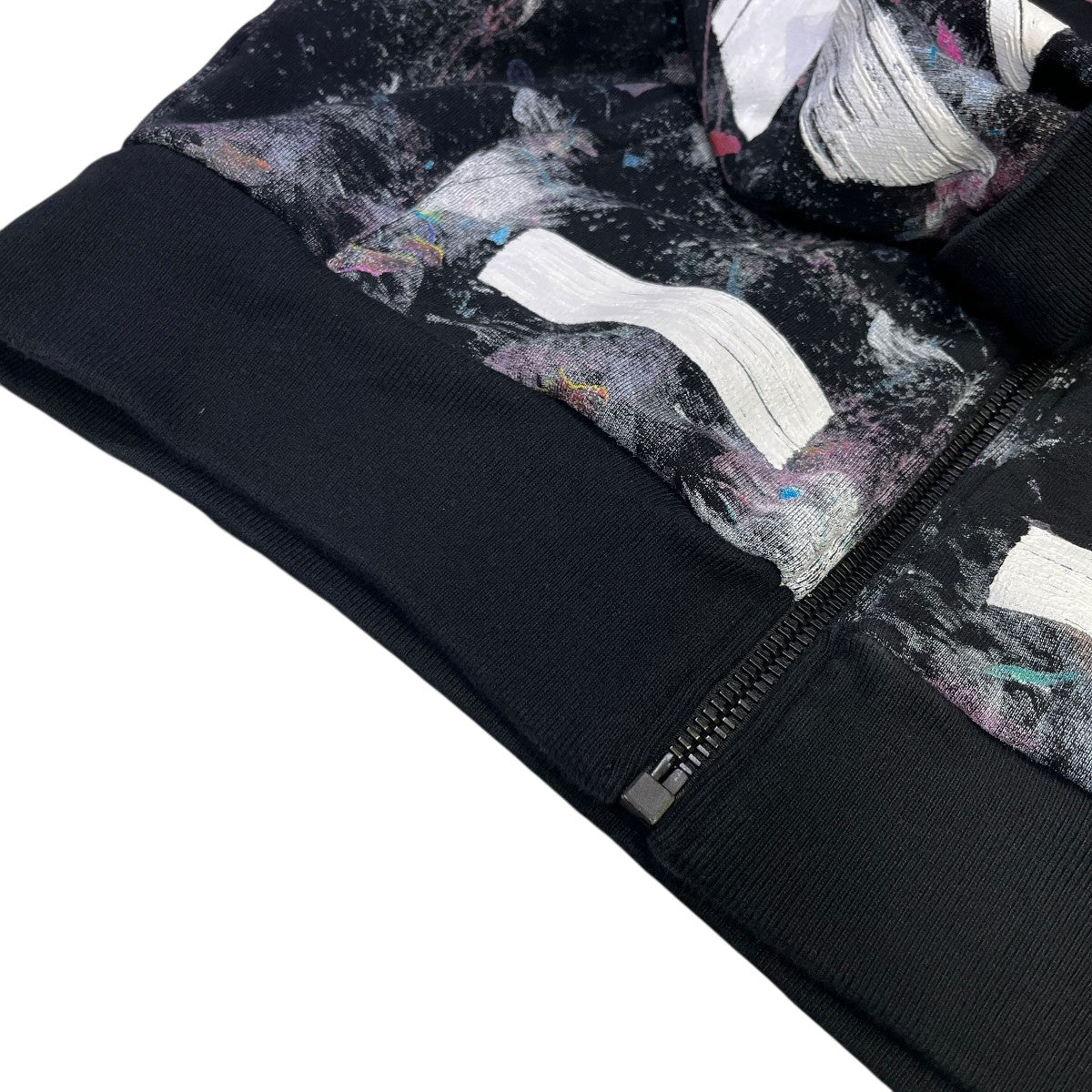 OFFWHITE Diag Galaxy Brushed Zip HoodieパーカーOMBB003F17619030 古着・中古-7枚目のアイテム画像
