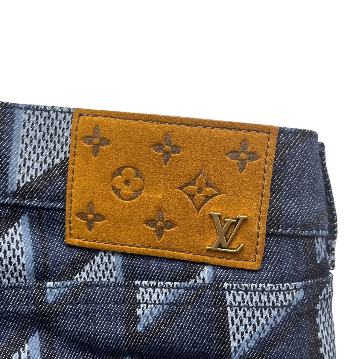 LOUIS VUITTON(ルイヴィトン) 22AWダイヤモンド ダミエデニムパンツ