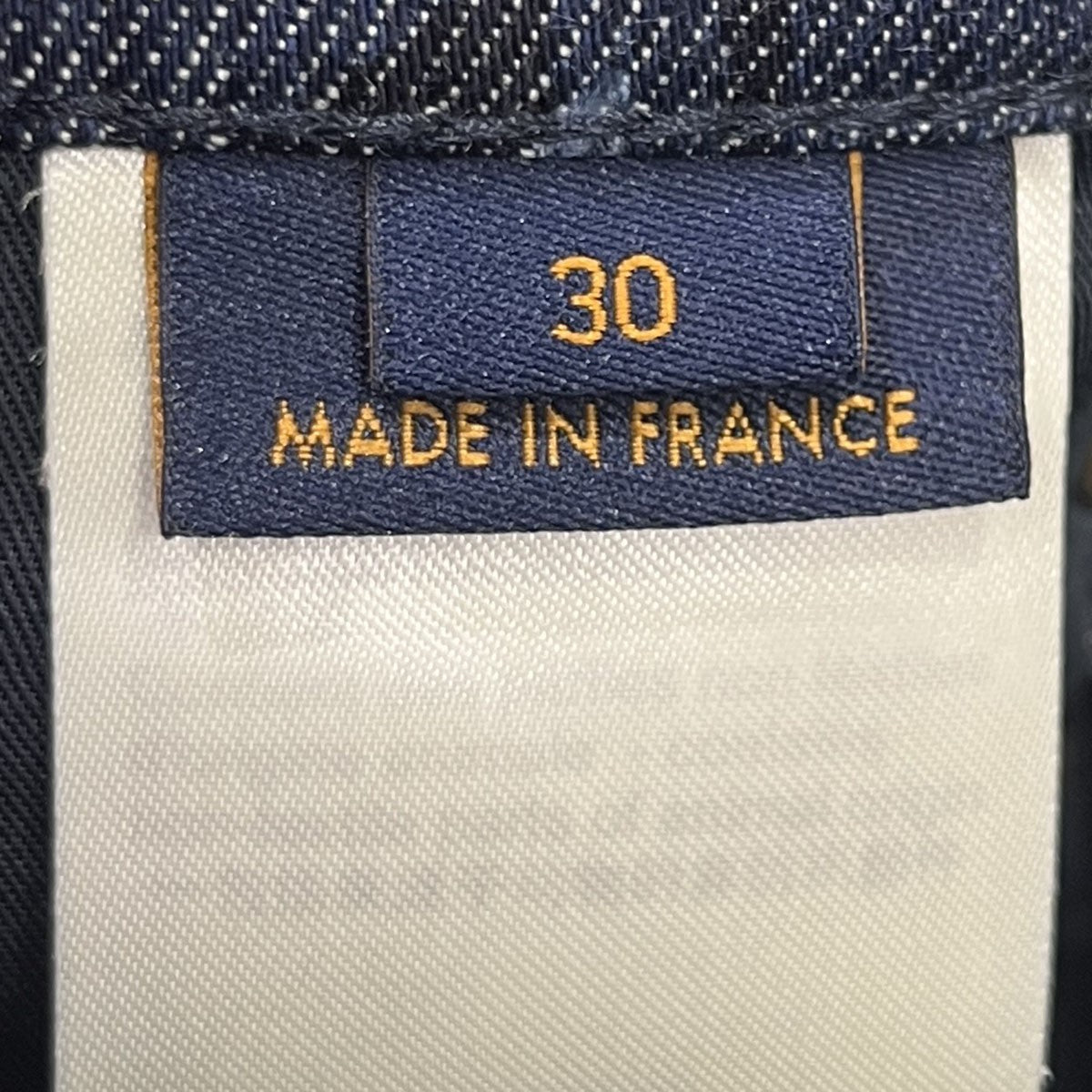 LOUIS VUITTON 22AWダイヤモンド ダミエデニムパンツRM222 PQ HND76W 古着・中古-9枚目のアイテム画像