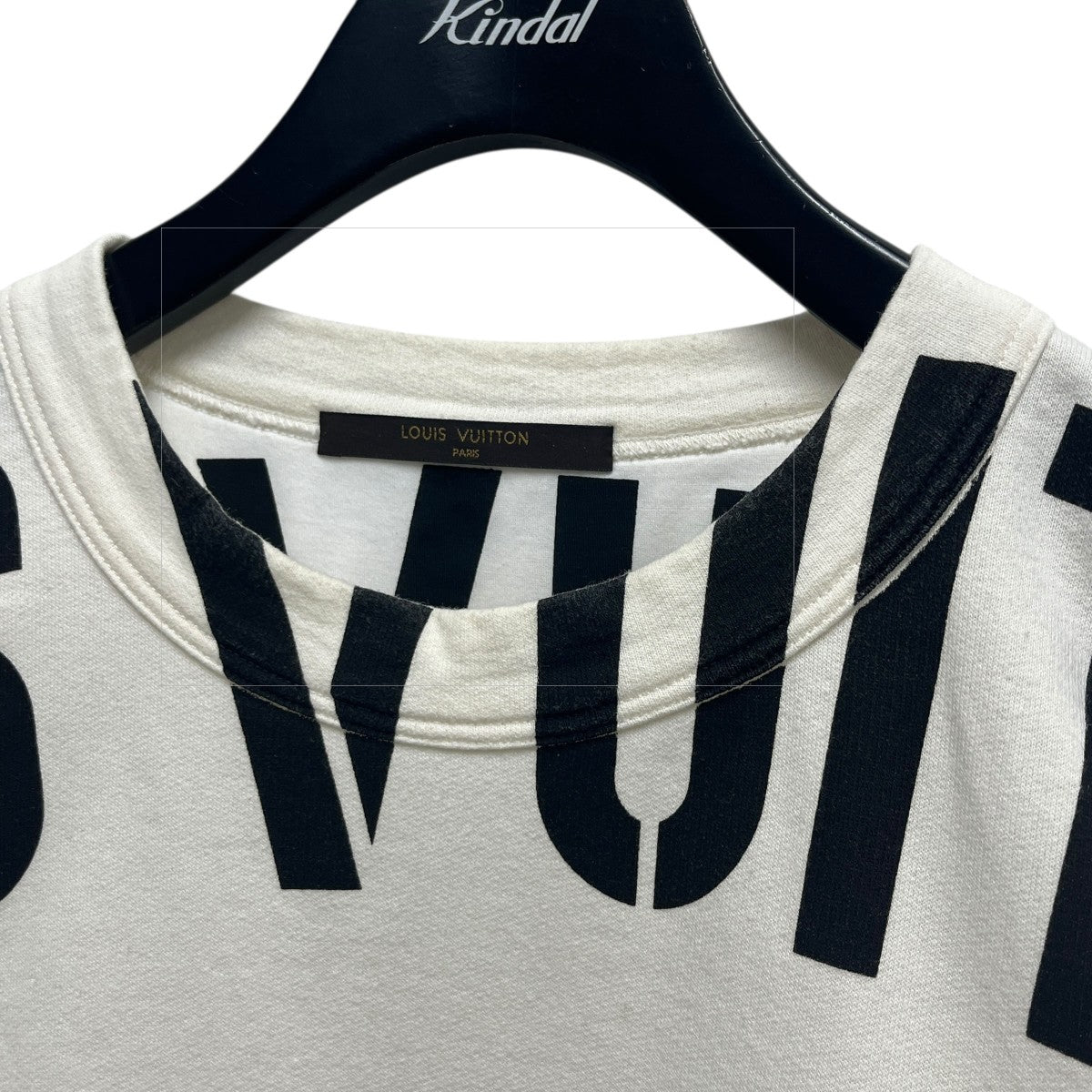 LOUIS VUITTON×FRAGMENT DESIGN 裏毛起毛半袖スウェットRM172M JIU HDY32W 古着・中古-3枚目のアイテム画像