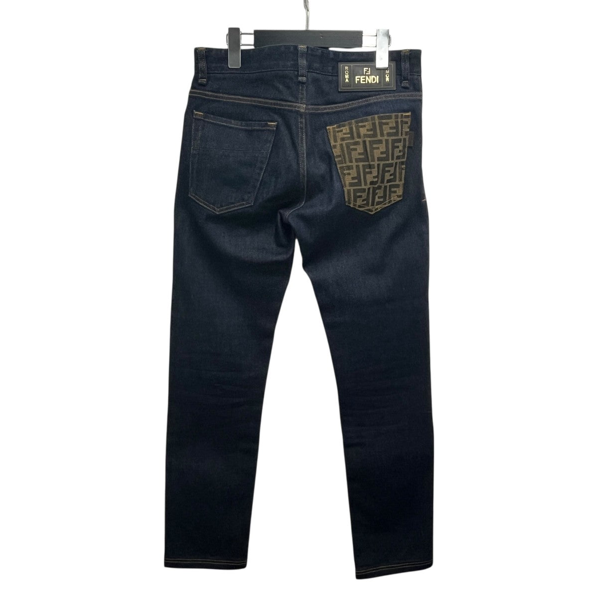 ズッカ柄インディゴデニムパンツFLP201 A0X4