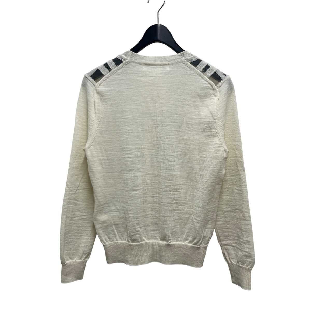 COMME des GARCONS COMME des GARCONS AD2022透かしウールセーターRK-N504 古着・中古-2枚目のアイテム画像