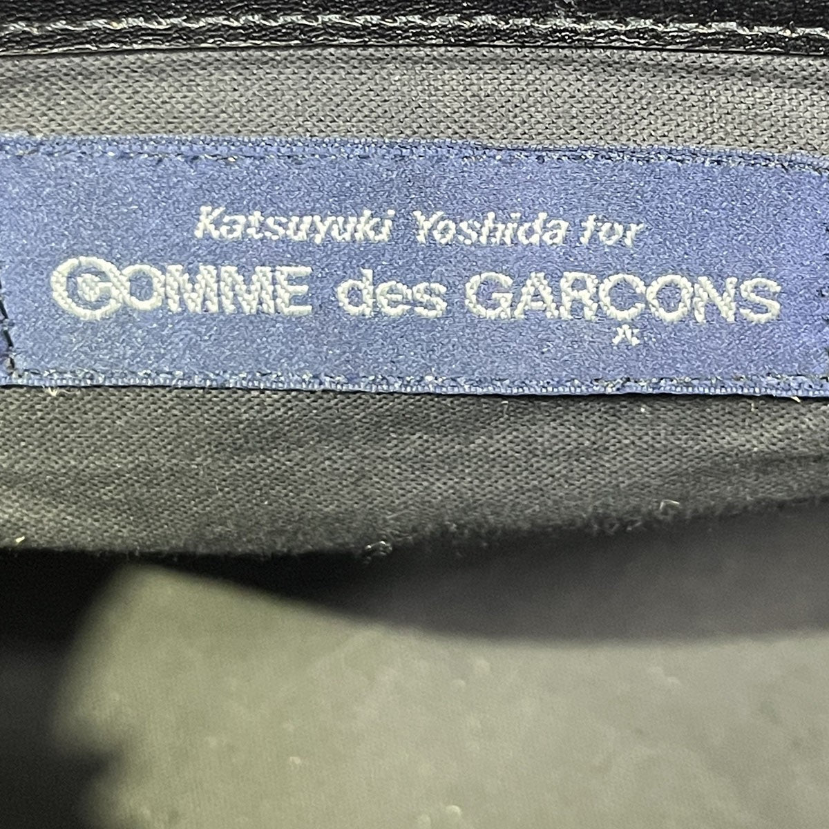 katsuyuki yoshida×COMME des GARCONS 青山限定 丸底レザーバッグリング付き 古着・中古-8枚目のアイテム画像