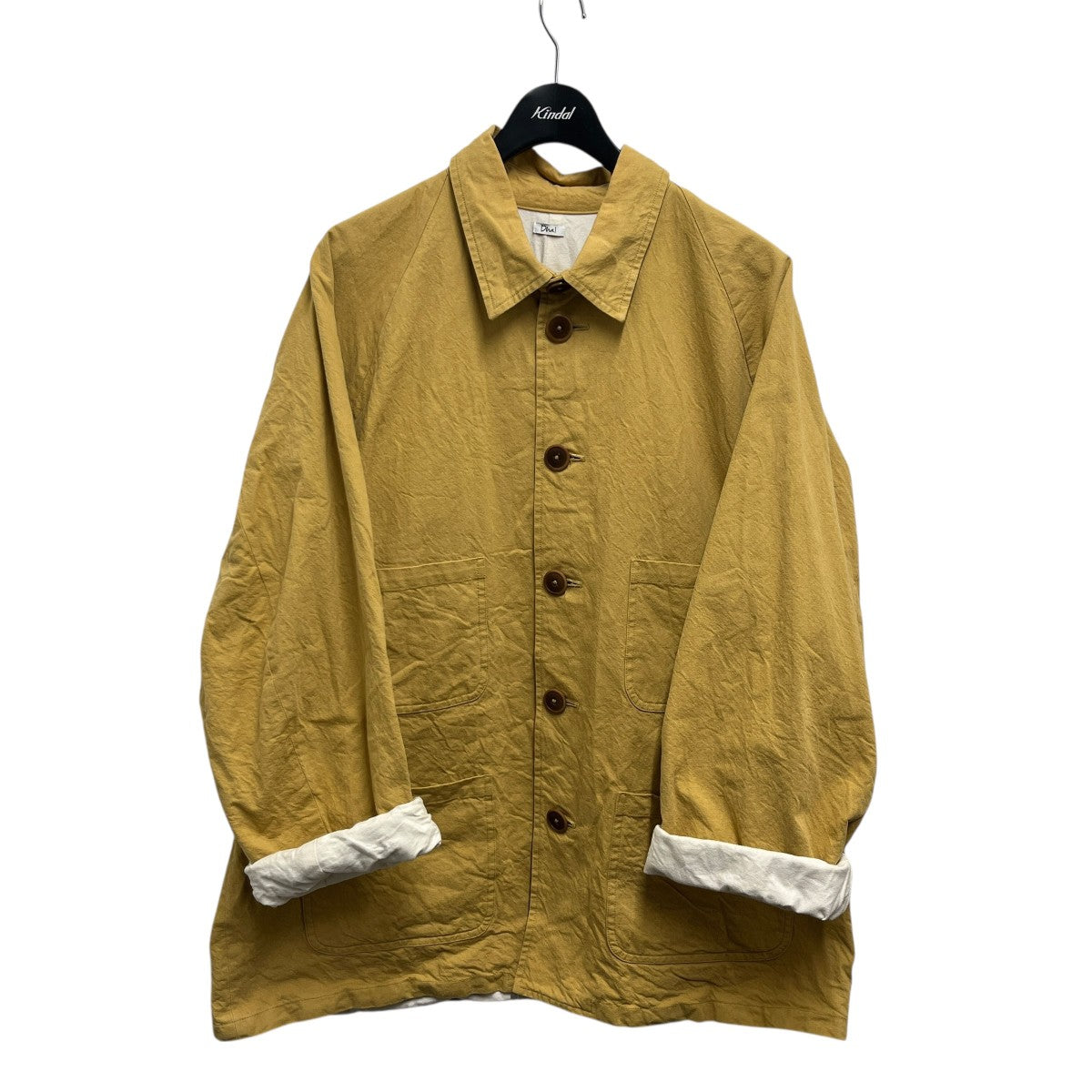 Dhal カバーオールジャケット 古着・中古-3枚目のアイテム画像