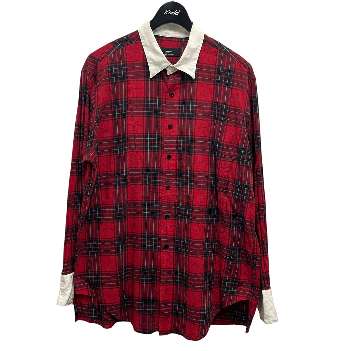 ensou チェックキリカエシャツ 古着・中古-1枚目のアイテム画像