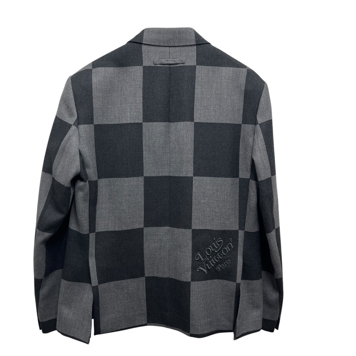 LOUIS VUITTON ×NIGO Giant Damier ジャイアントダミエテーラードジャケットRM202M UTK HJJ02E 古着・中古-2枚目のアイテム画像