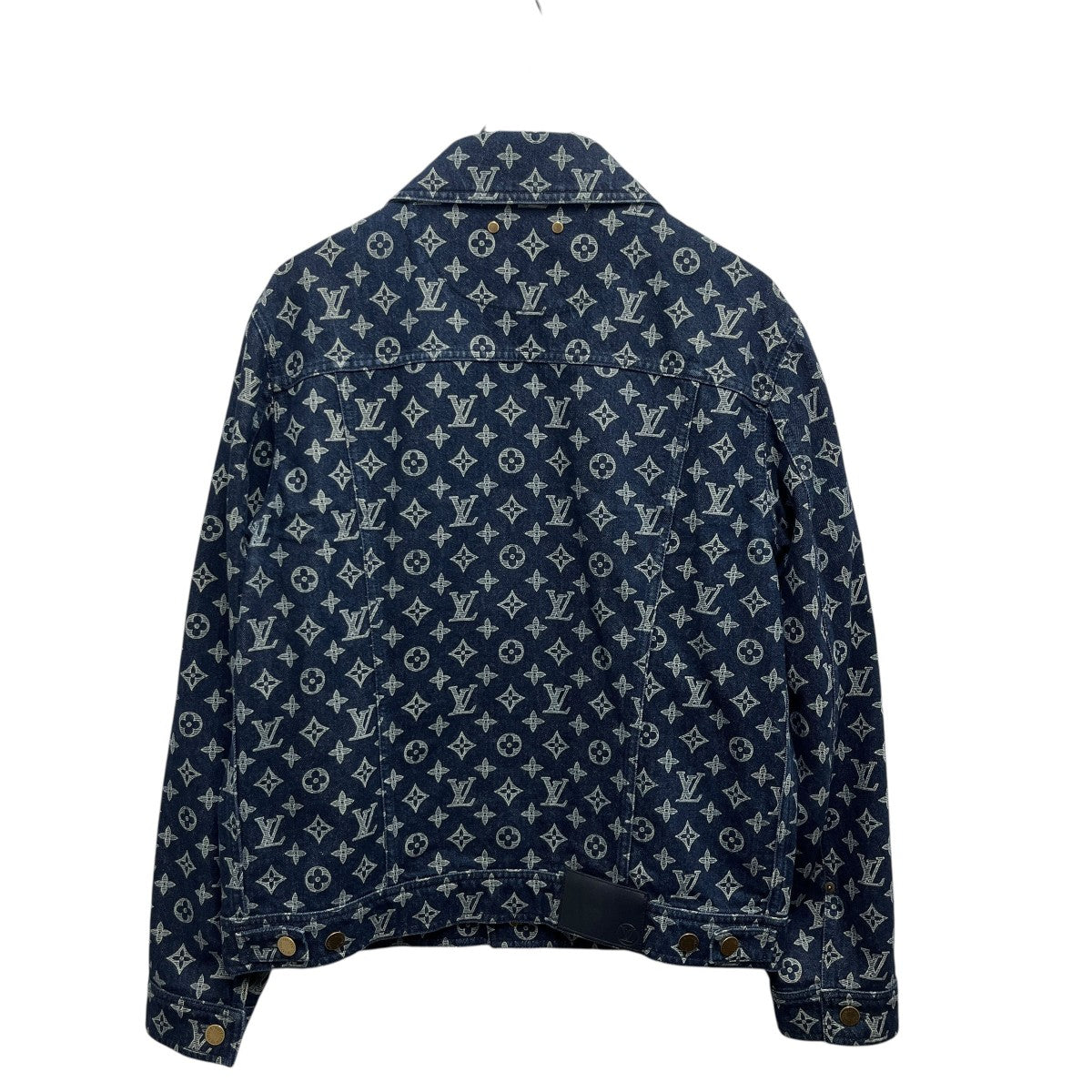 LOUIS VUITTON 18AWPOP UP STORE限定 MONOGRAM DENIM JACKETHFA01WGU0 古着・中古-2枚目のアイテム画像