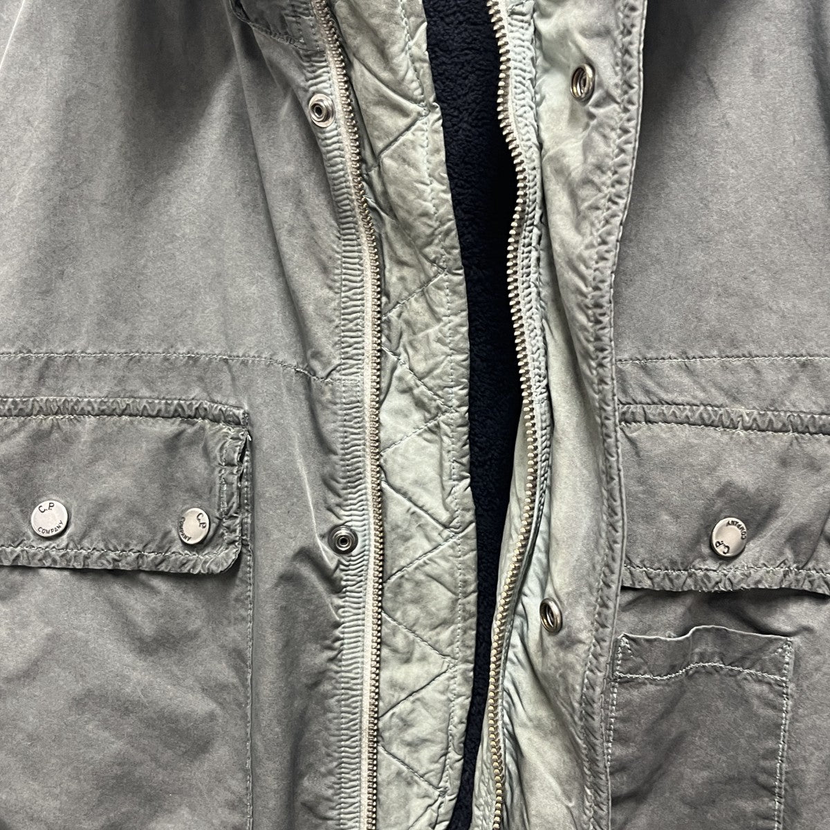C．P COMPANY ガーメントダイ製品染めボアライナー付きジャケット45154861 古着・中古-3枚目のアイテム画像