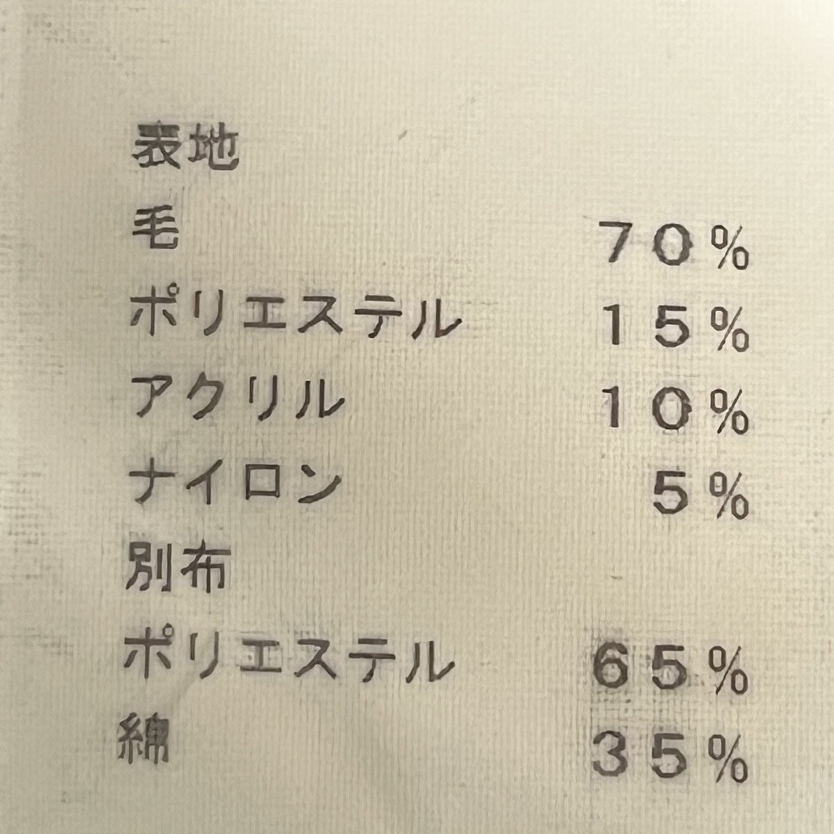 MADE EXPRESSLY FOR Yohji S PEOPLE ガウチョパンツFK-P52-101 古着・中古-7枚目のアイテム画像