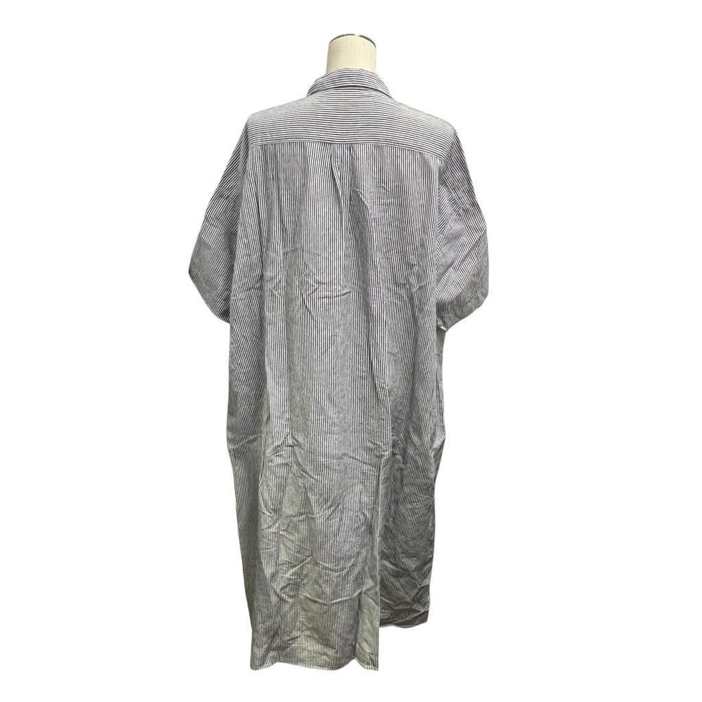 nest Robe(ネストローブ) シアサッカーストライプワンピース01192-1162 