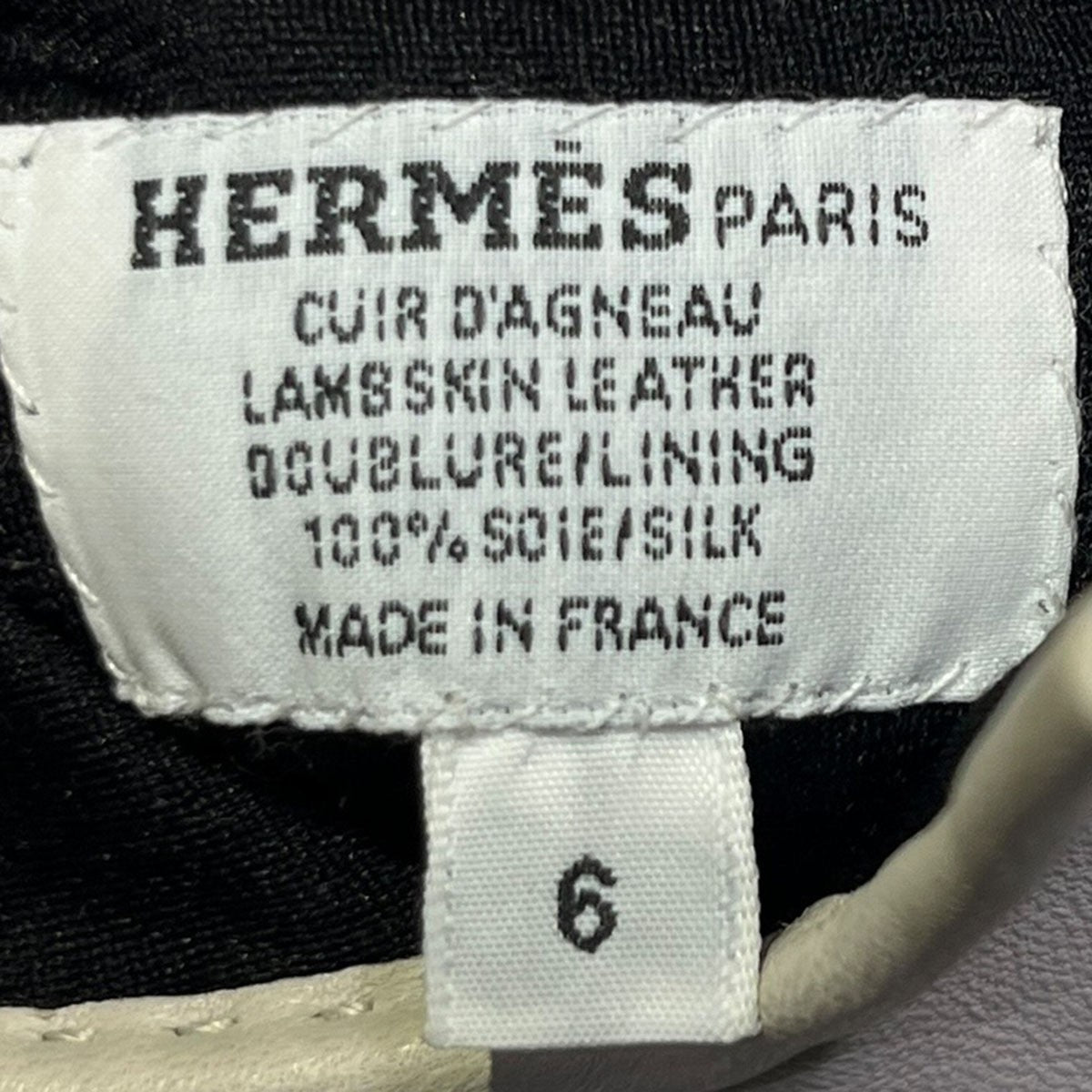 HERMES パーソナルオーダーグローブレザーグローブ 古着・中古-9枚目のアイテム画像