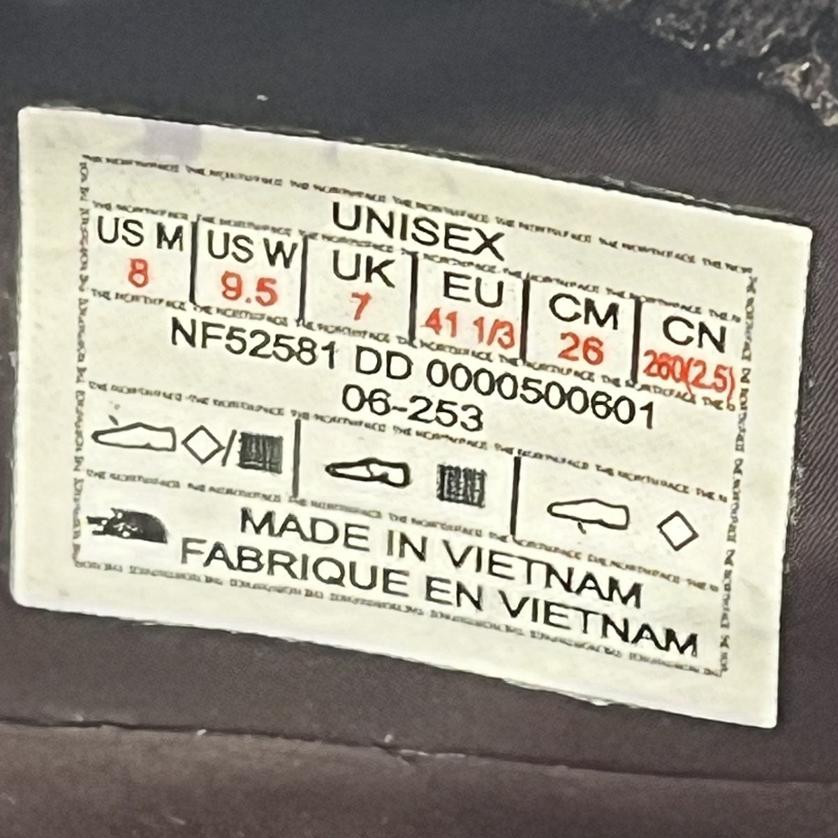 THE NORTH FACE stratum pika スリッポンNF52581 古着・中古-7枚目のアイテム画像