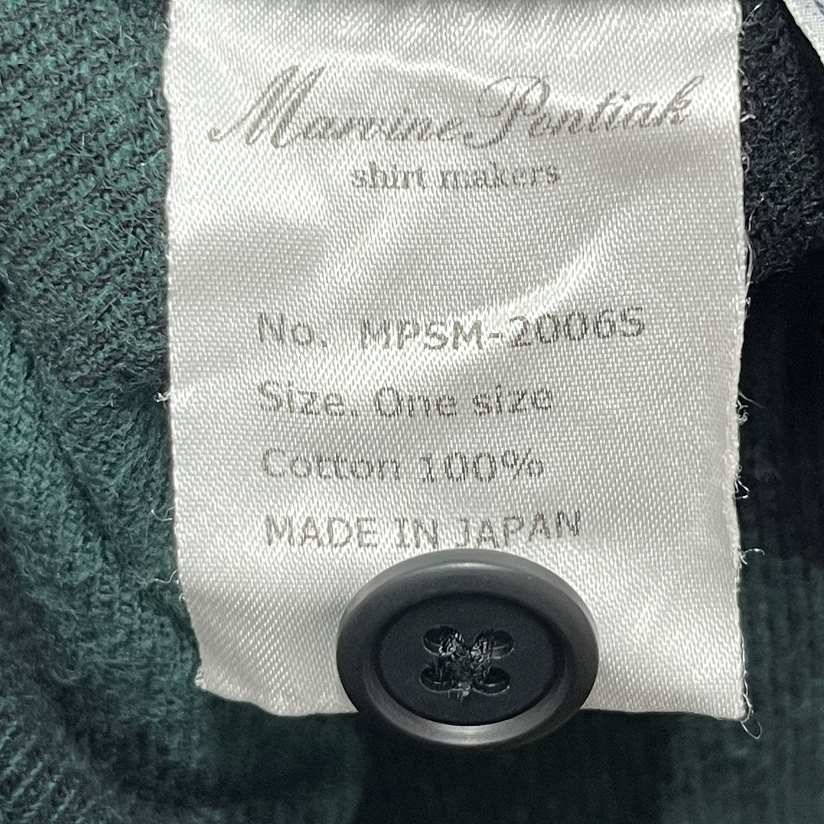 Marvine Pontiak Shirt Makers Cover All SH チェックシャツMPSM-2006S 古着・中古-5枚目のアイテム画像
