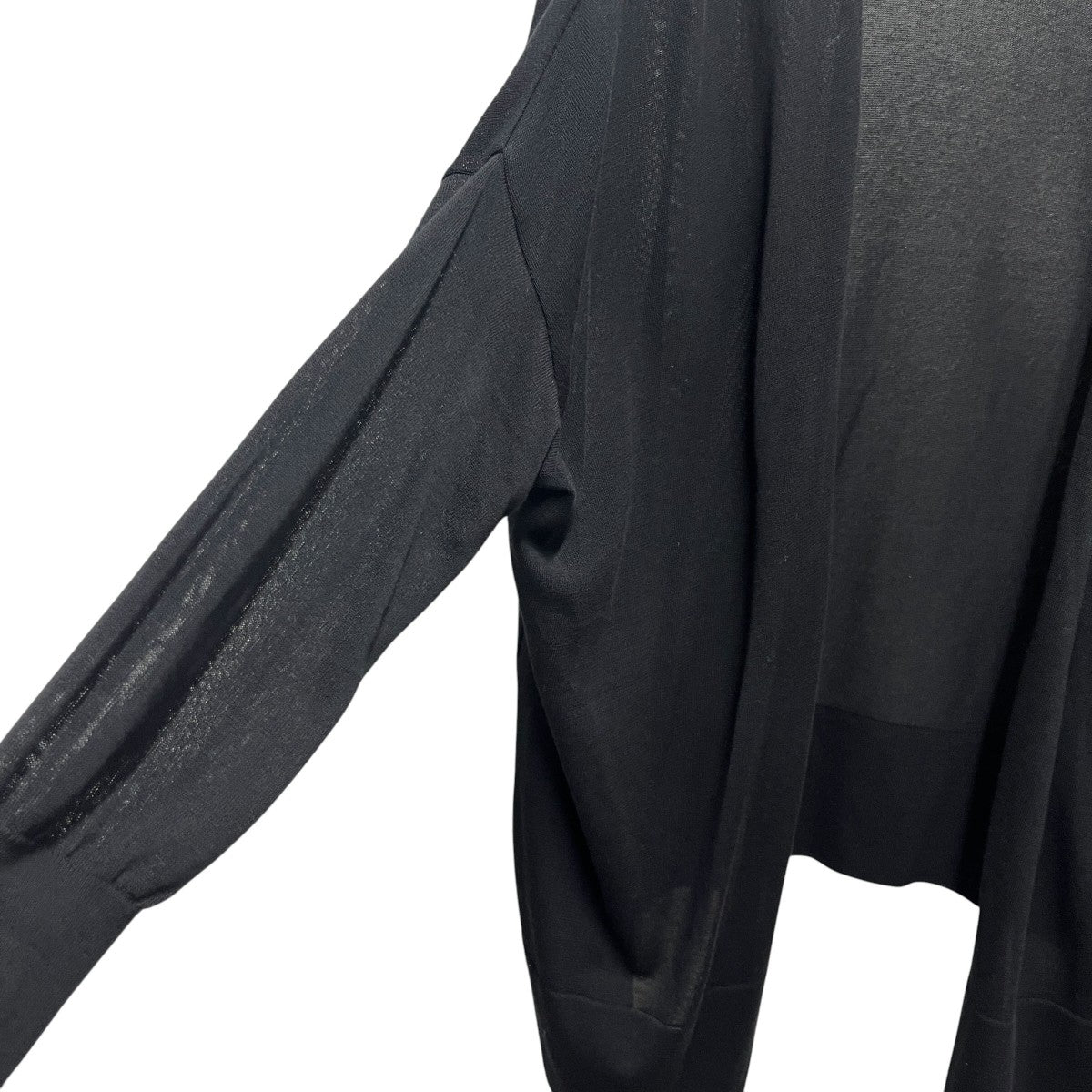 MUSE de Deuxieme Classe カーディガン M 黒 【古着】【中古】【送料無料】 MUSE de Deuxieme Classe（ミューズドゥドゥーズィーエムクラス