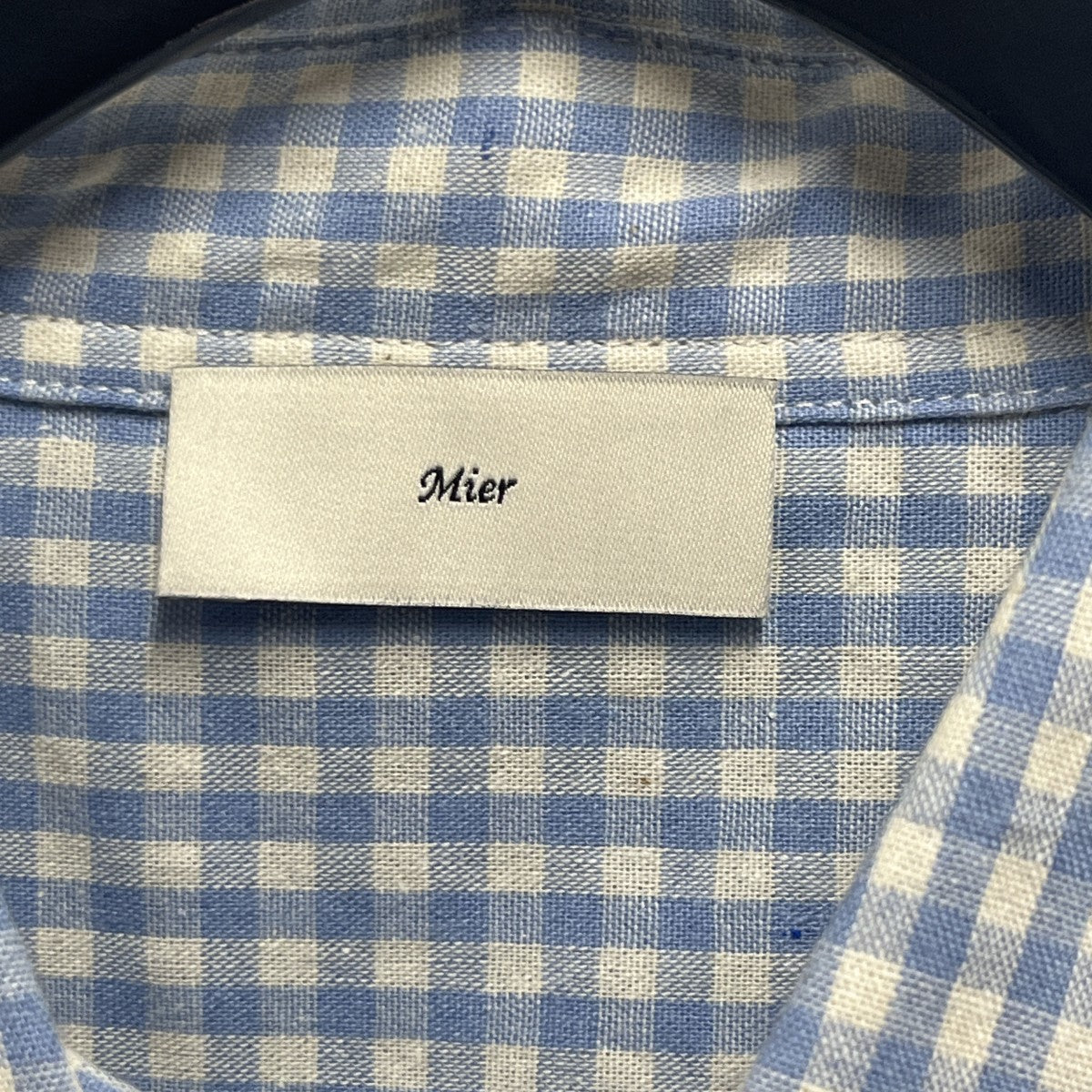 ギンガムチェックシャツ Cotton Gingham Shirt