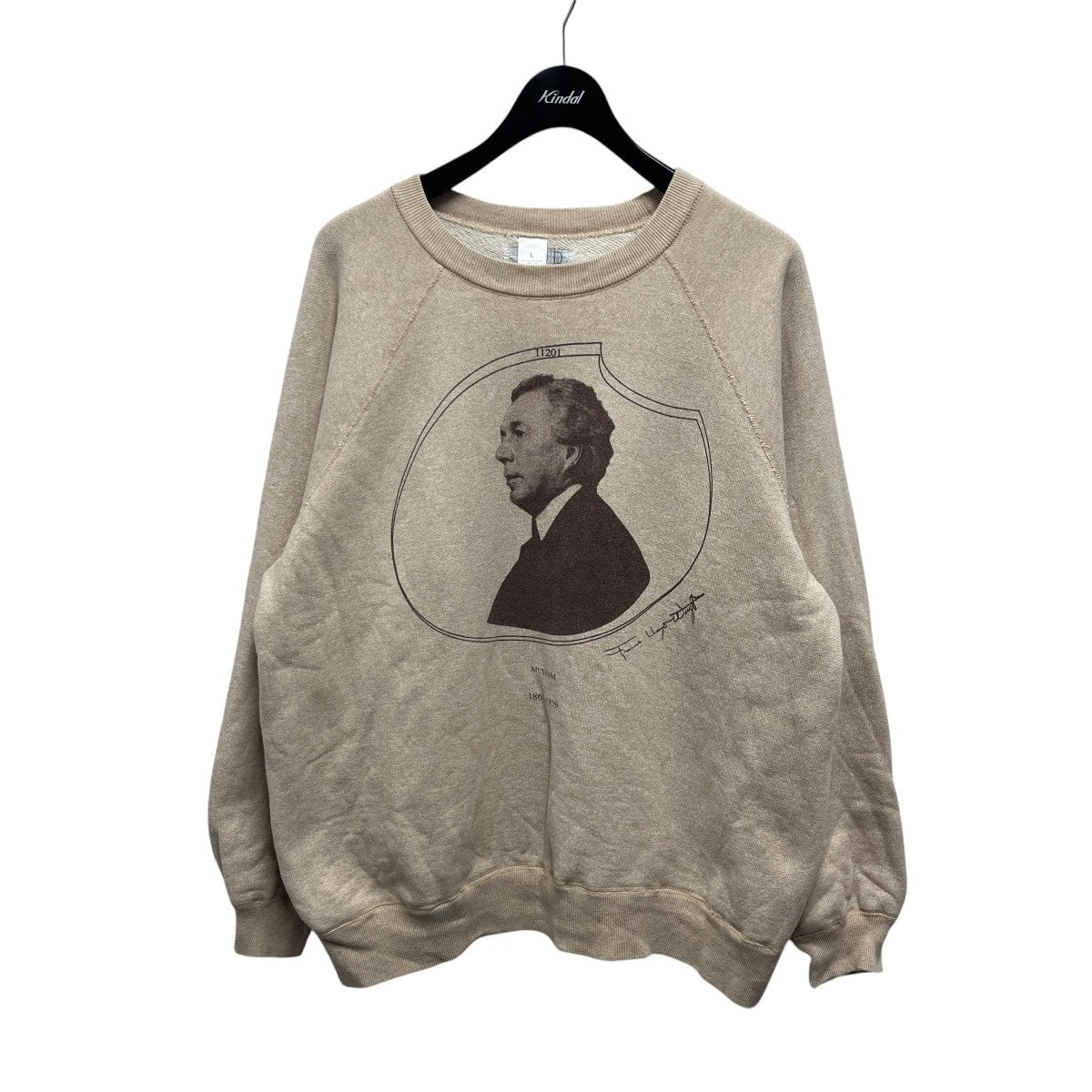 プリントクルーネックsweatshirt
