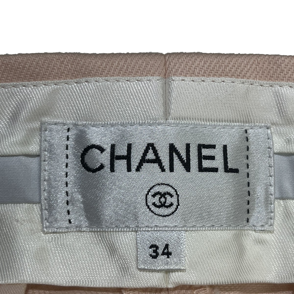 CHANEL センタープレスショートパンツP55496V31696 古着・中古-3枚目のアイテム画像