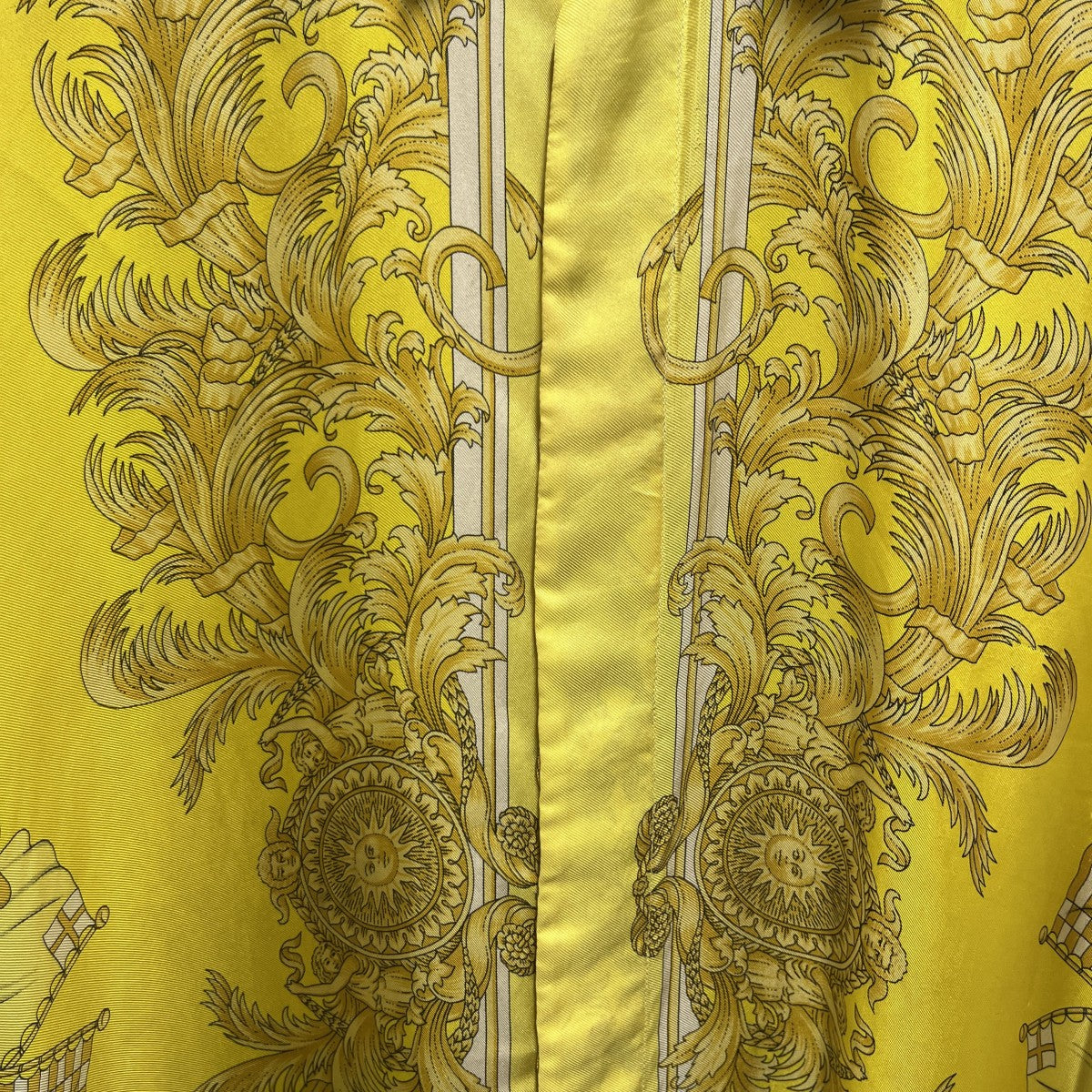 VERSACE CLASSIC V2 バロック柄 航船シルクシャツ 古着・中古-4枚目のアイテム画像