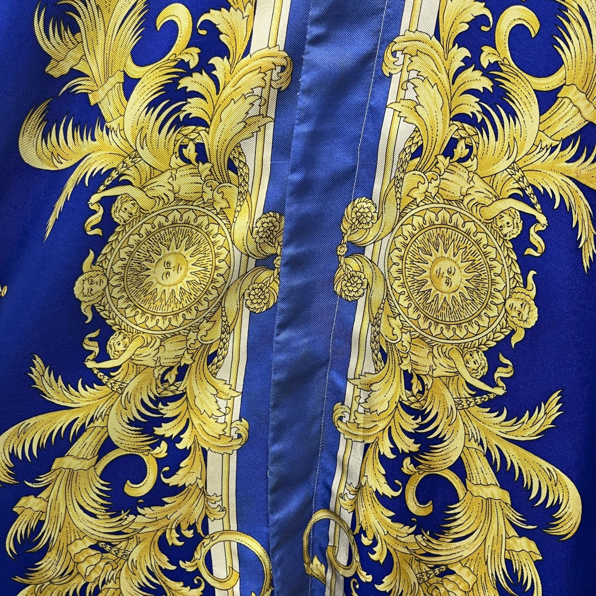 VERSACE CLASSIC V2 バロック柄 帆船シルクシャツ 古着・中古-3枚目のアイテム画像