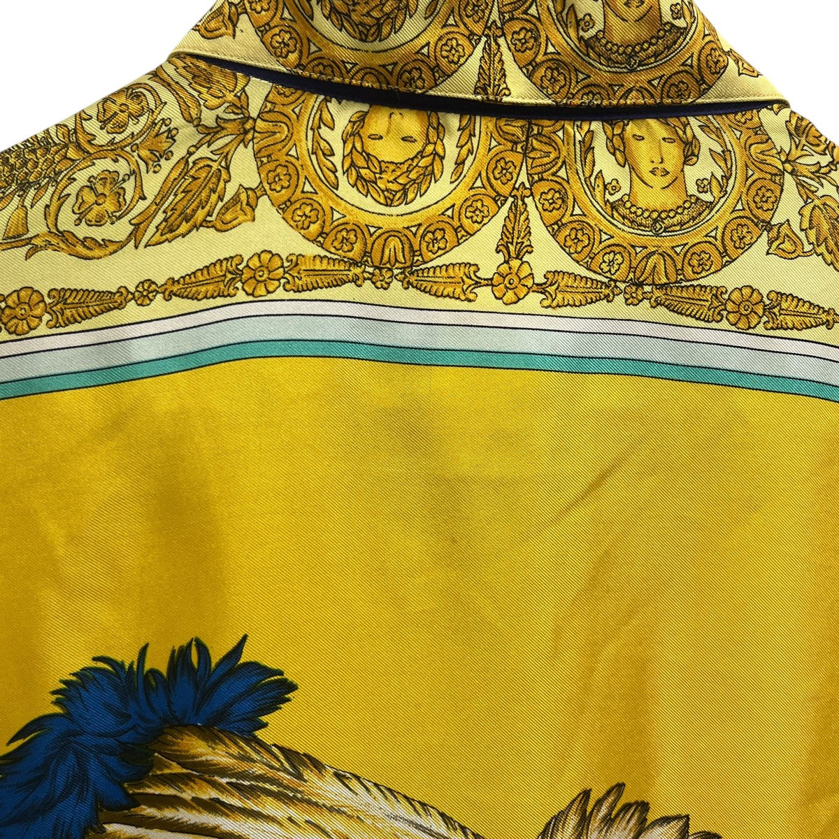 VERSACE ISTANTE(ヴェルサーチイスタンテ) Indian Head シルクシャツ