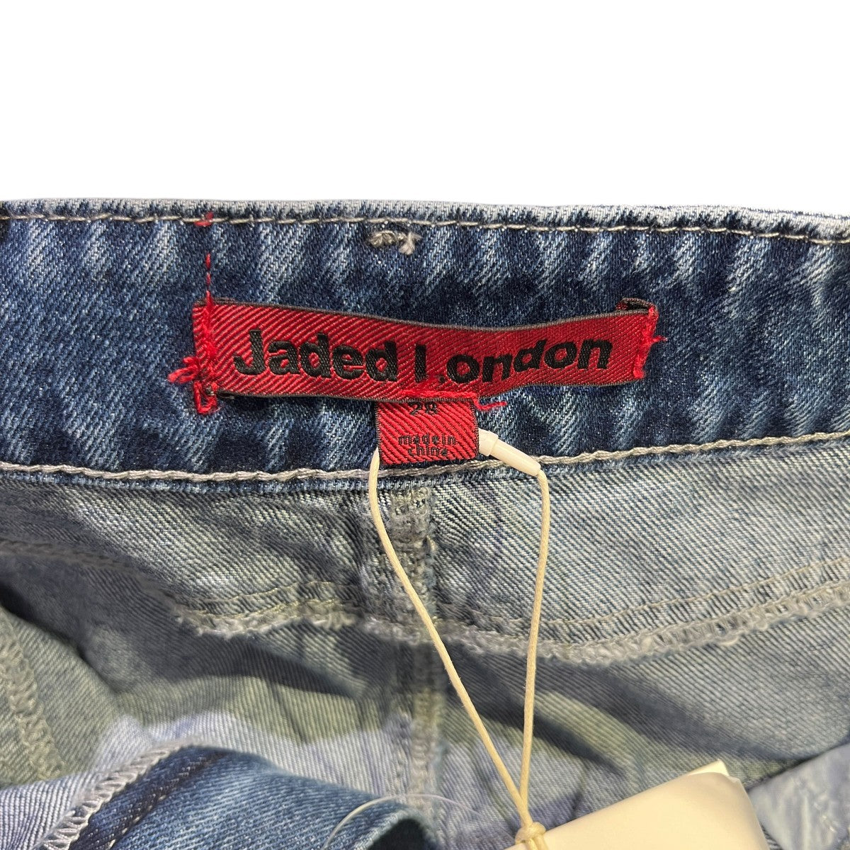 Jaded London DOUBLE WAISTBAND COLOSSUS デニムパンツJWL5038-BLU 古着・中古-5枚目のアイテム画像