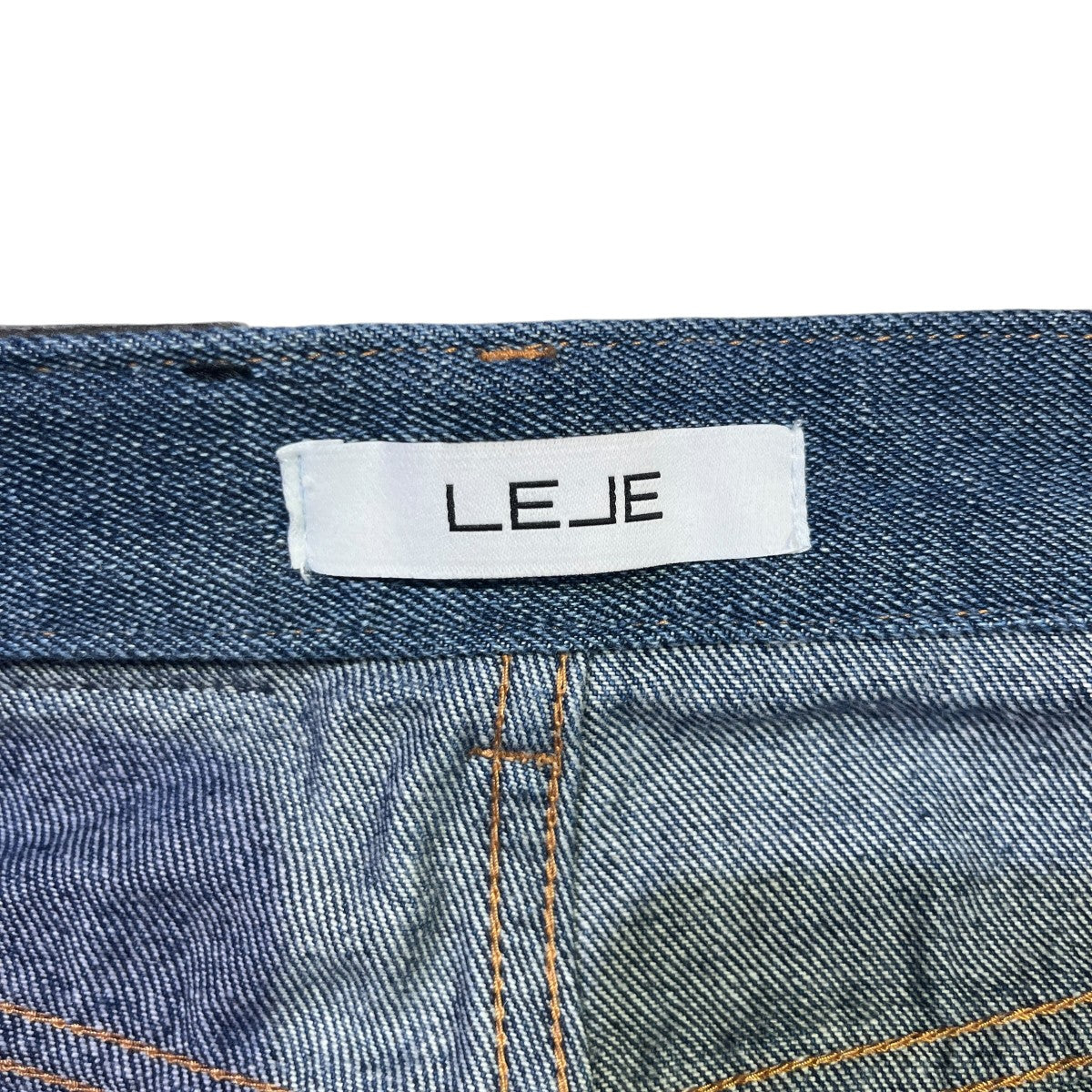 LEJE ステッチデニムパンツ 古着・中古-6枚目のアイテム画像