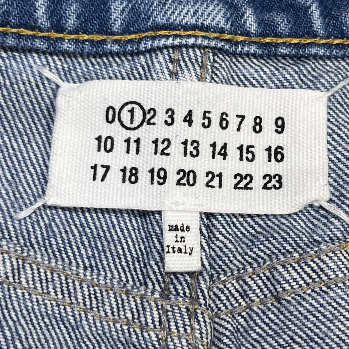 Maison Margiela スプライスドジーンズS51A0051 S30513 古着・中古-8枚目のアイテム画像