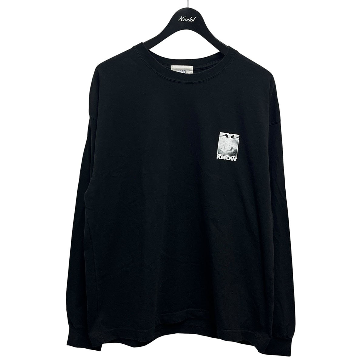 19SO EYE KNOW ロングTシャツ長袖カットソー 古着・中古-1枚目のアイテム画像