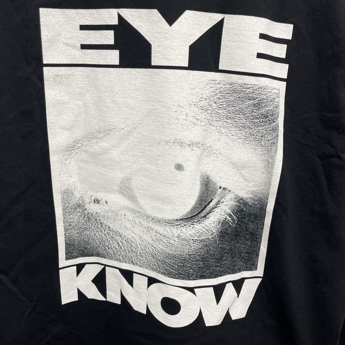 19SO EYE KNOW ロングTシャツ長袖カットソー 古着・中古-3枚目のアイテム画像