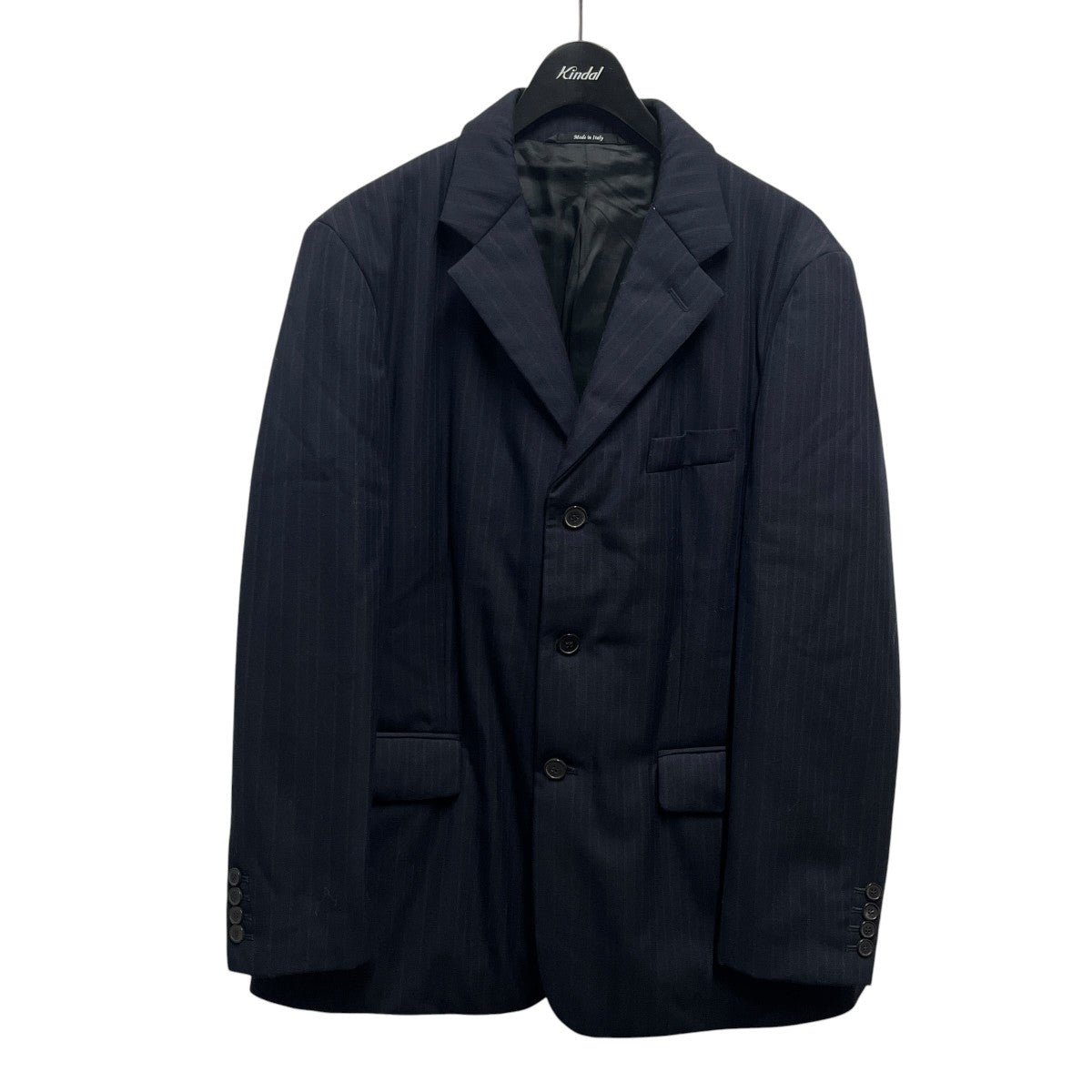 Maison Margiela STRIPED PADDED WOOL JACKETS29BN0307 S49445 古着・中古-1枚目のアイテム画像