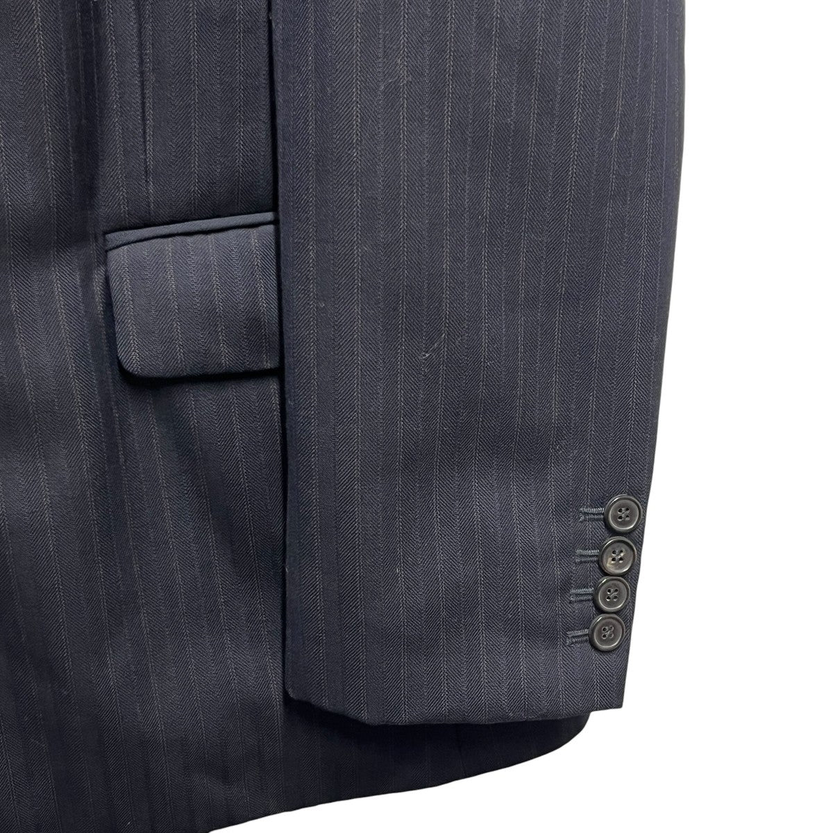 Maison Margiela STRIPED PADDED WOOL JACKETS29BN0307 S49445 古着・中古-4枚目のアイテム画像